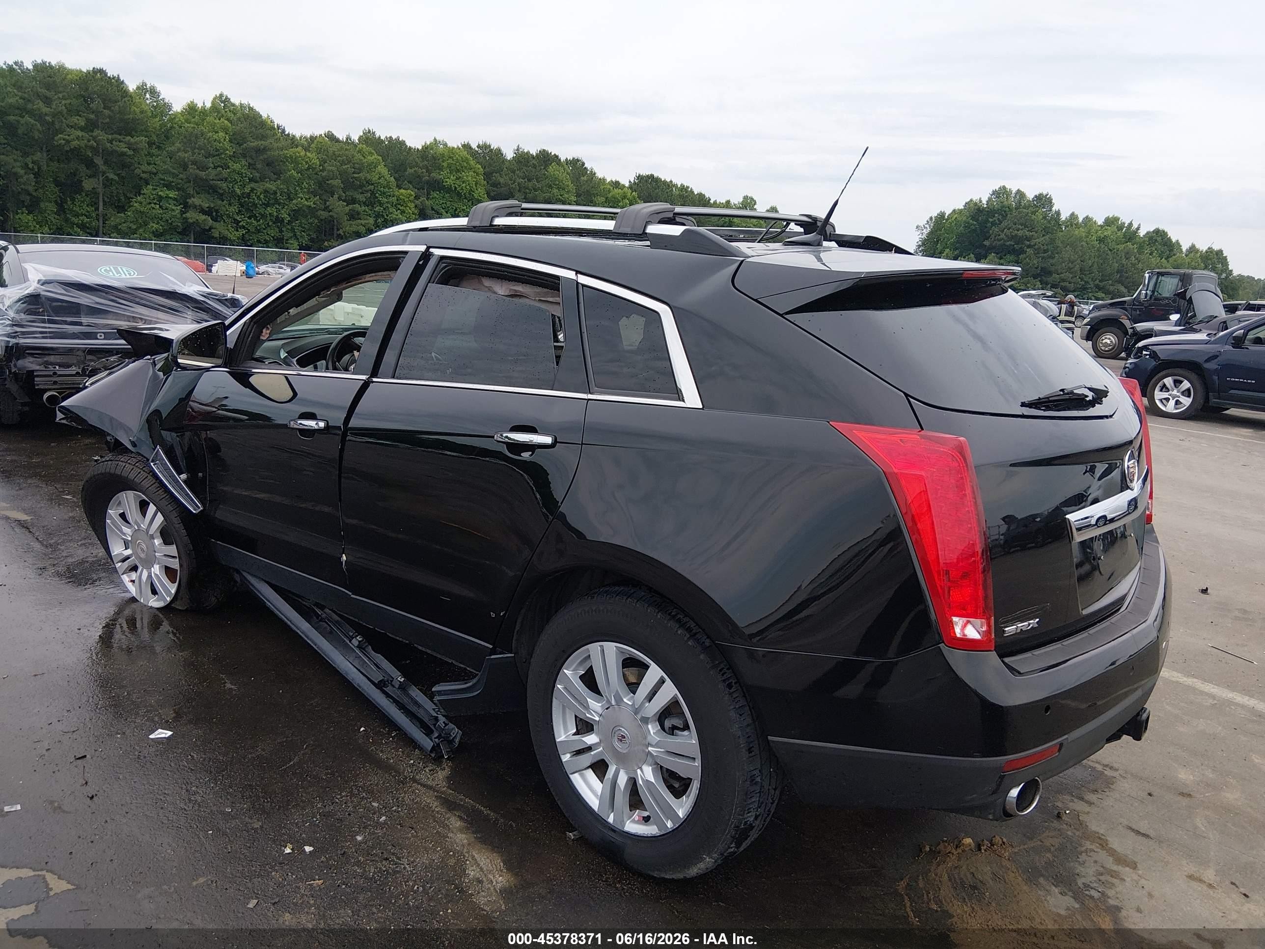2013 Cadillac Srx Luxury Collection Black vin: 3GYFNCE37DS629599