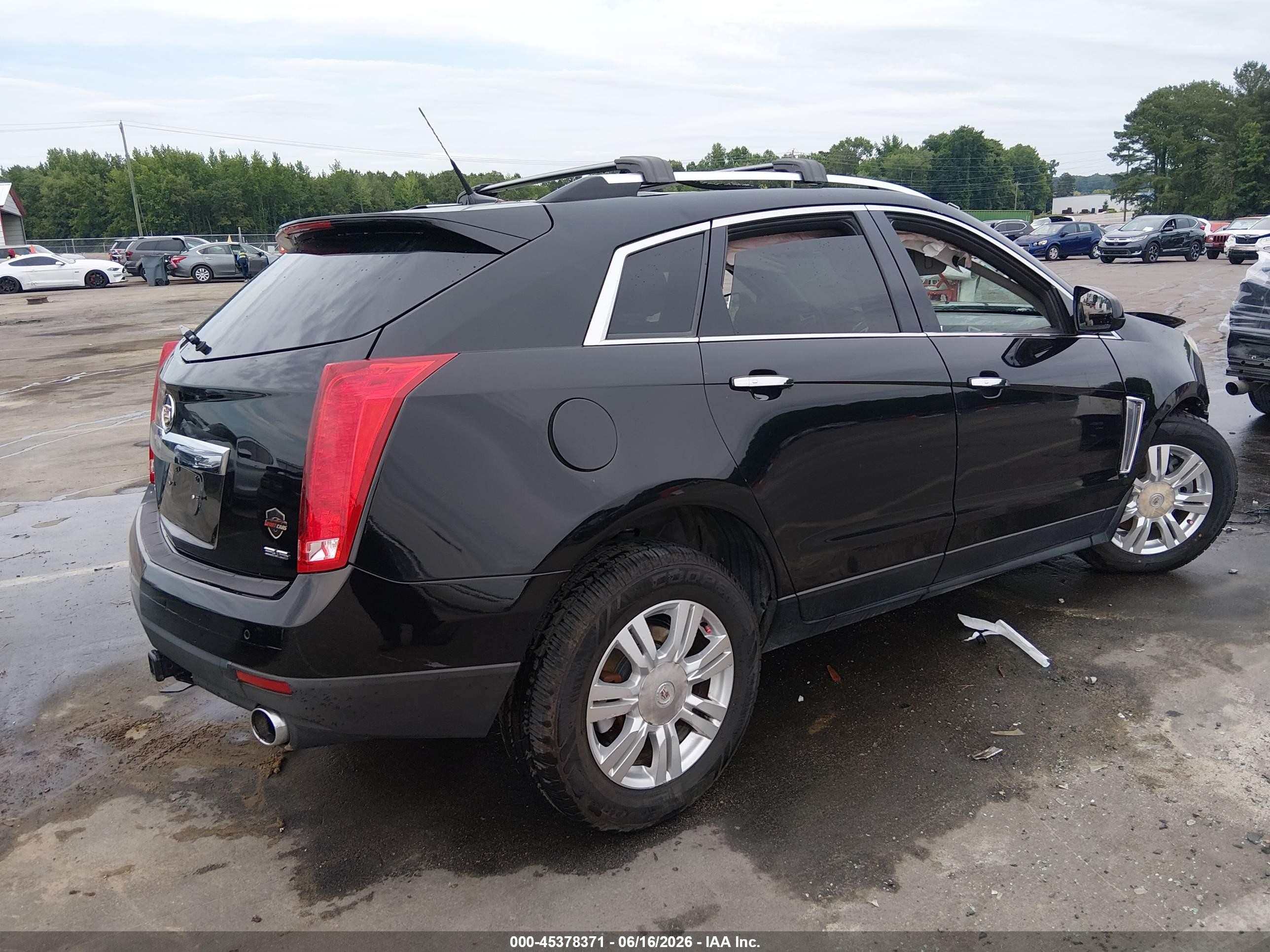 2013 Cadillac Srx Luxury Collection Black vin: 3GYFNCE37DS629599
