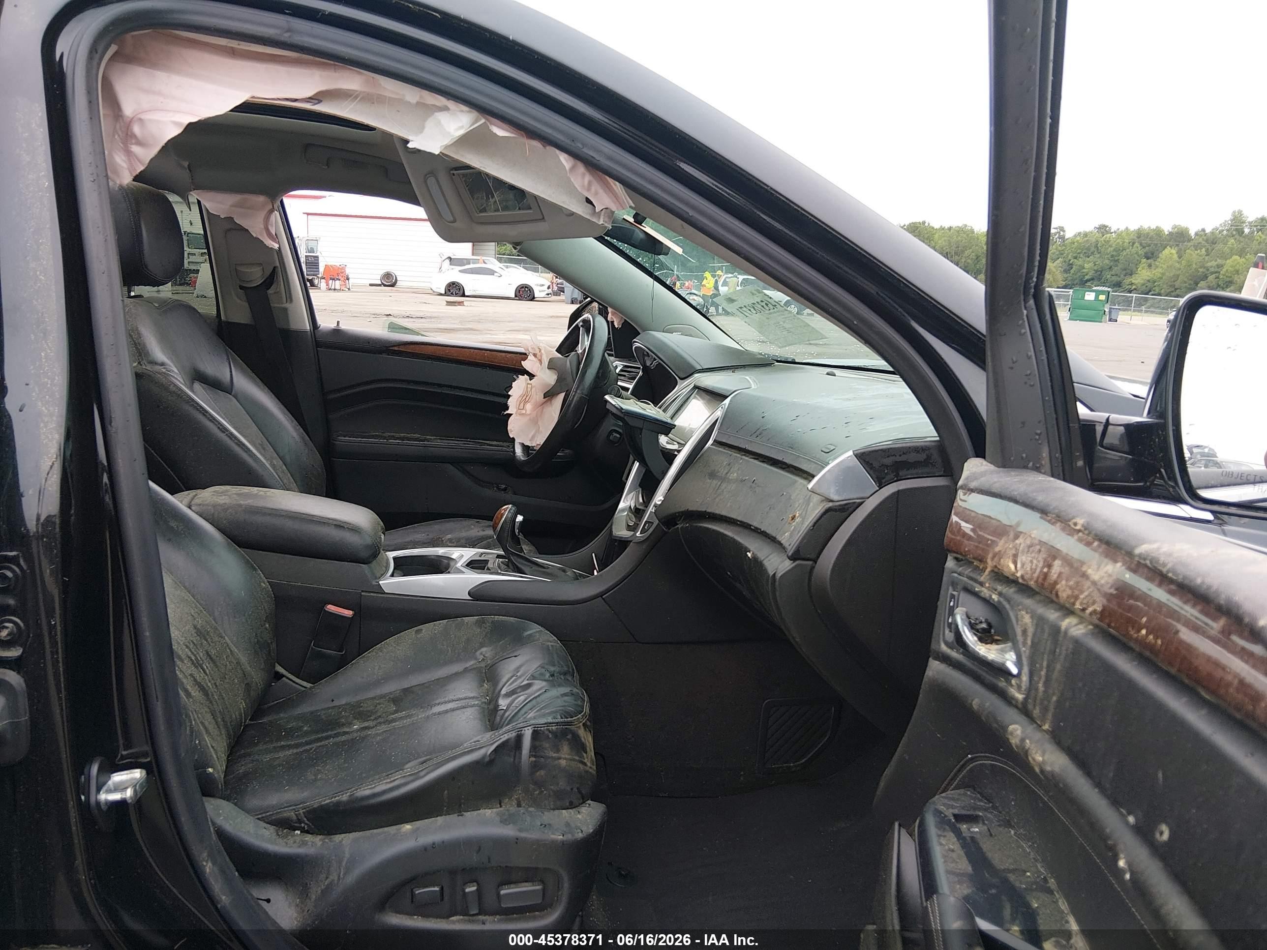 2013 Cadillac Srx Luxury Collection Black vin: 3GYFNCE37DS629599