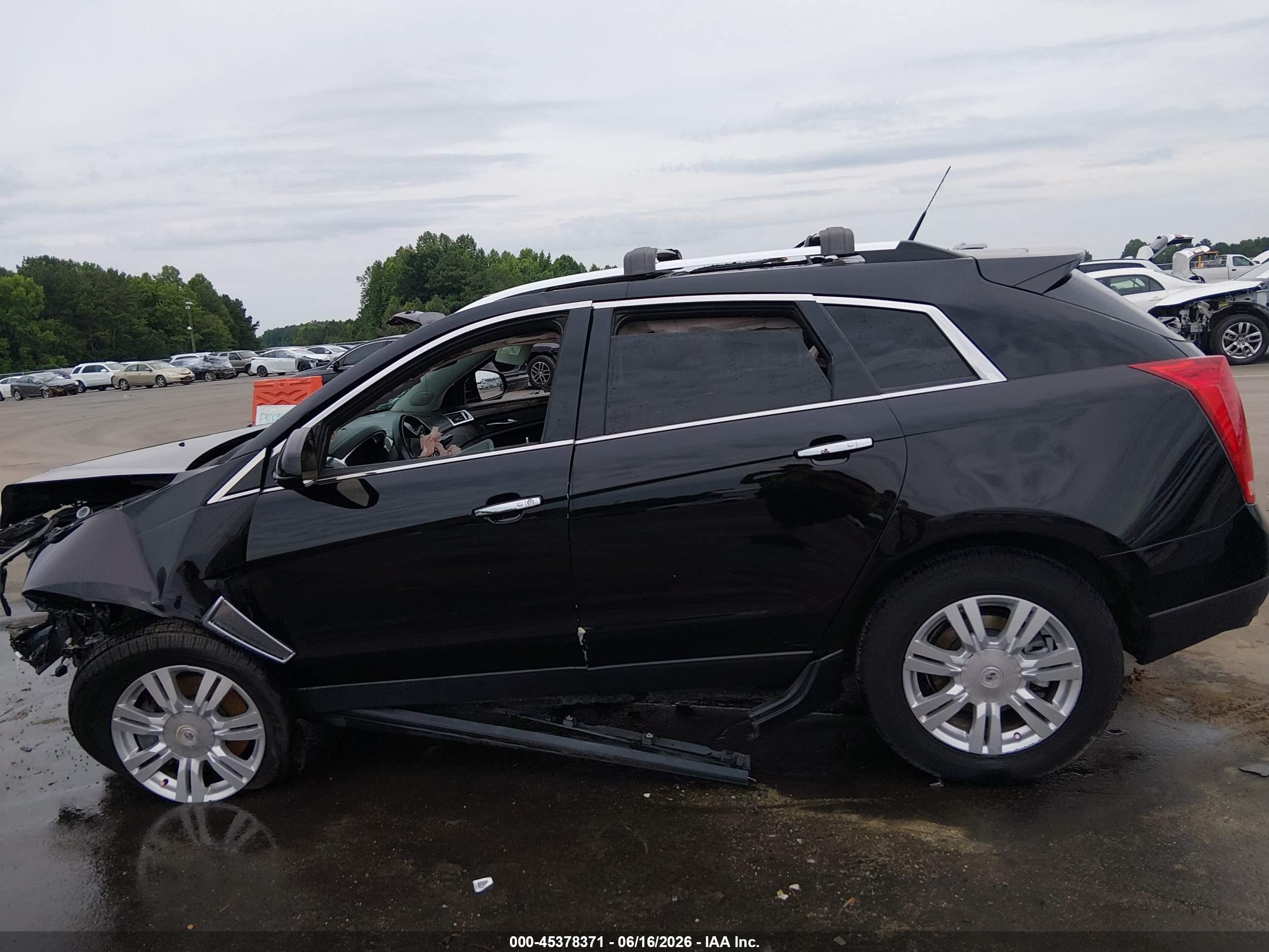 2013 Cadillac Srx Luxury Collection Black vin: 3GYFNCE37DS629599