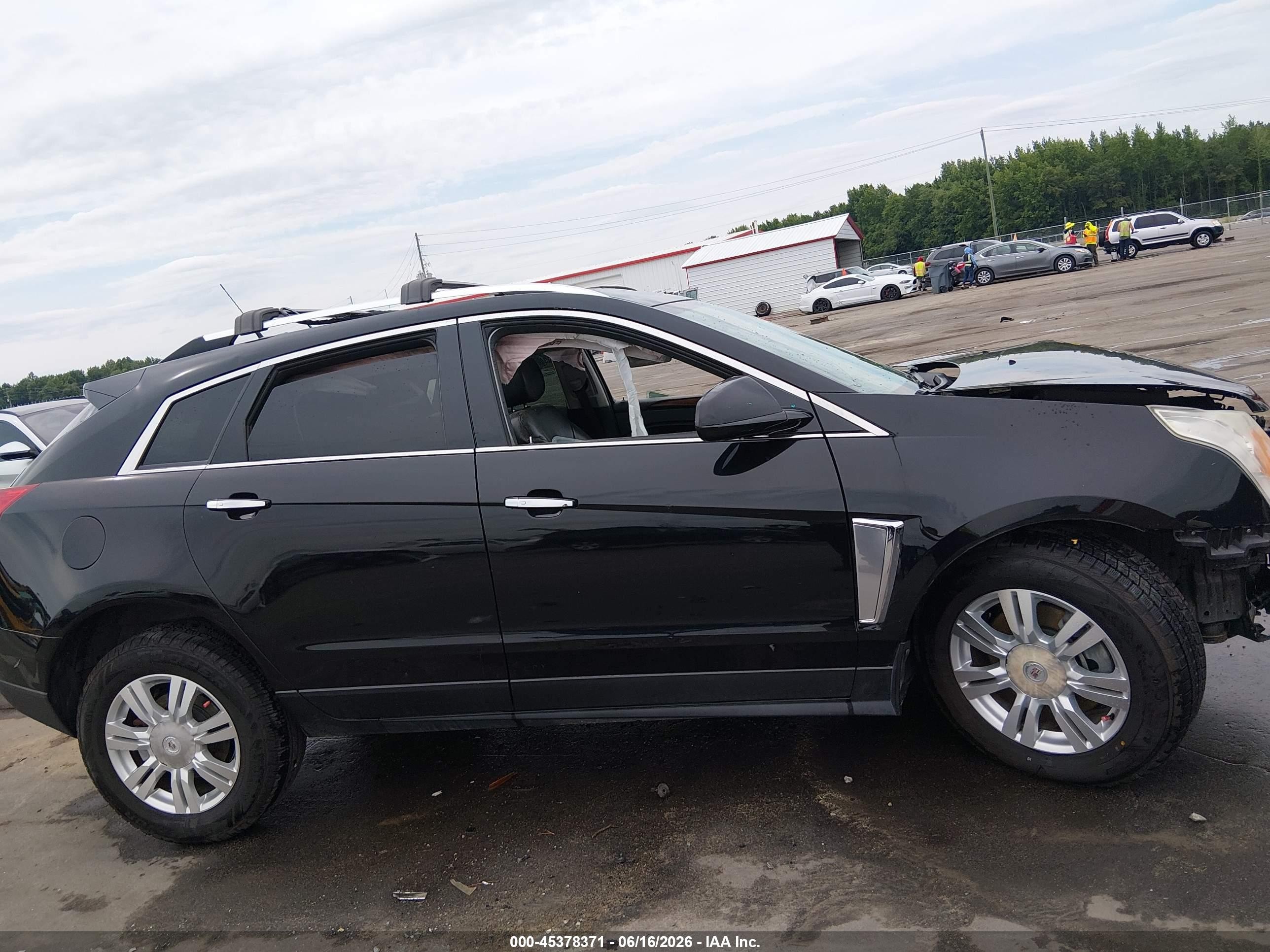 2013 Cadillac Srx Luxury Collection Black vin: 3GYFNCE37DS629599