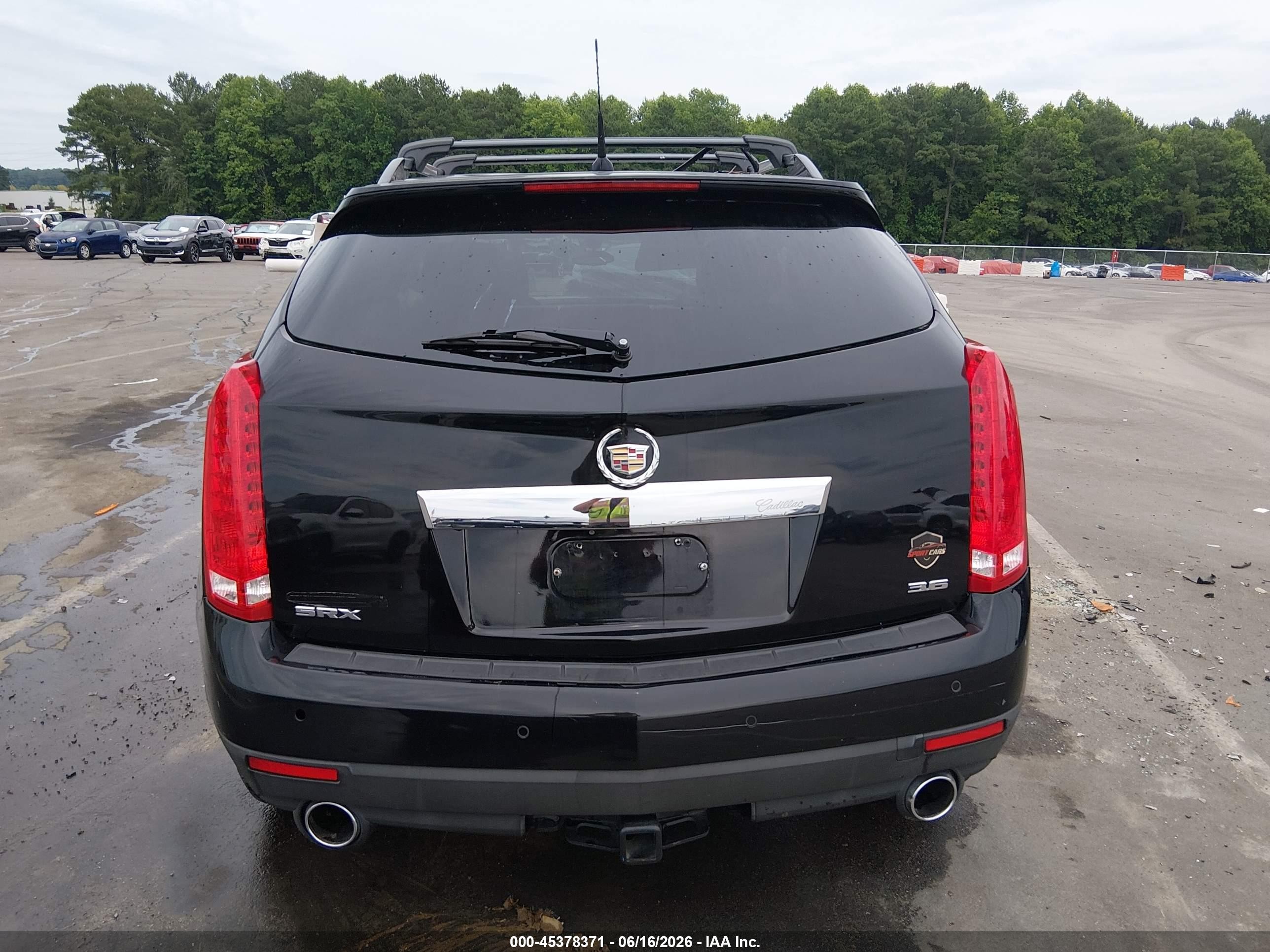 2013 Cadillac Srx Luxury Collection Black vin: 3GYFNCE37DS629599