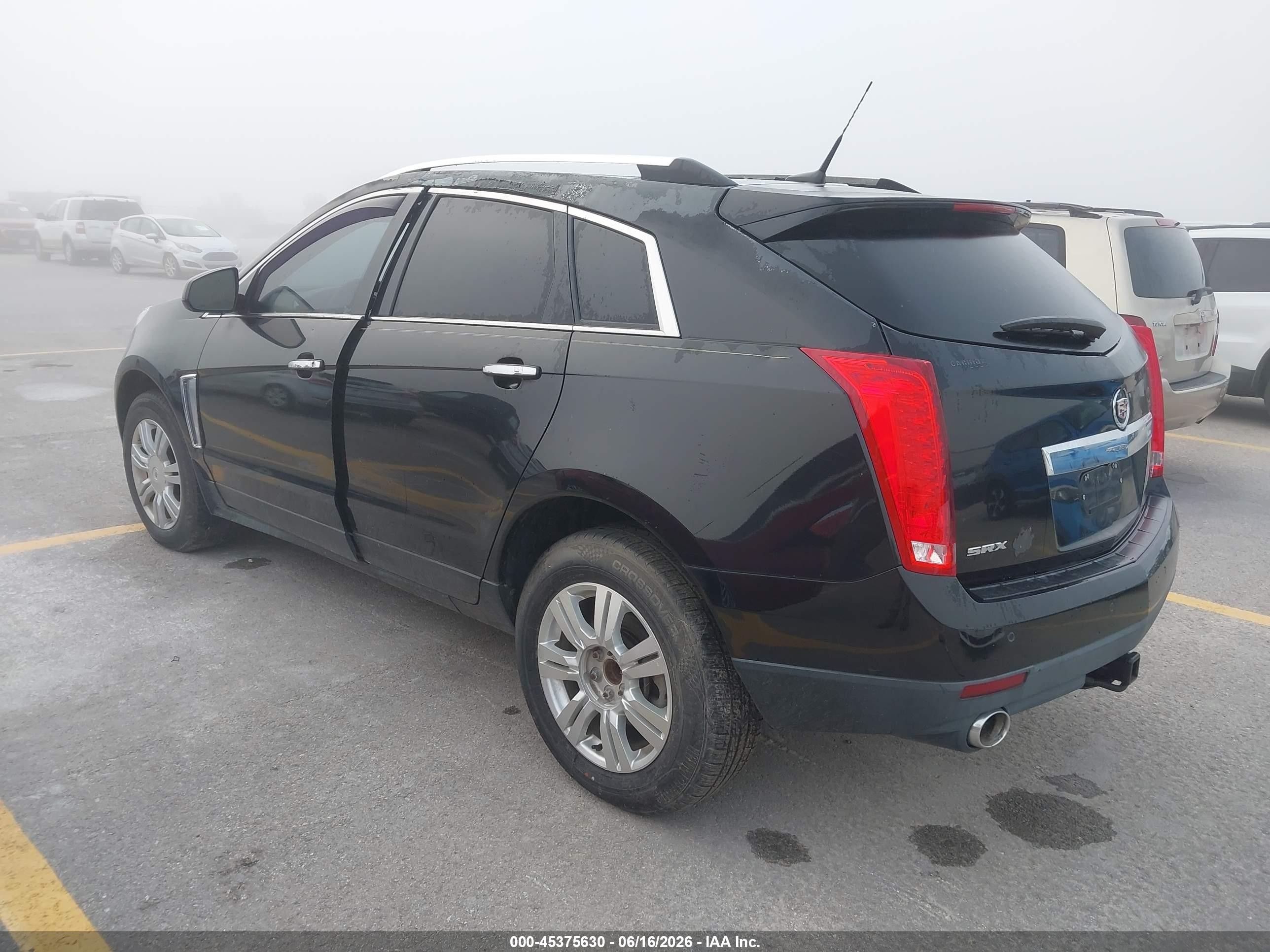 2013 Cadillac Srx Luxury Collection Черный vin: 3GYFNCE37DS651604
