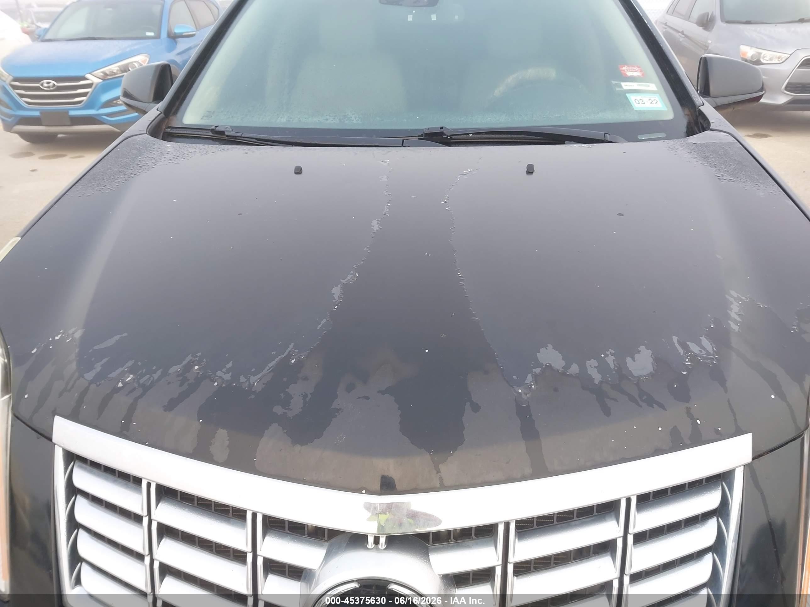 2013 Cadillac Srx Luxury Collection Черный vin: 3GYFNCE37DS651604