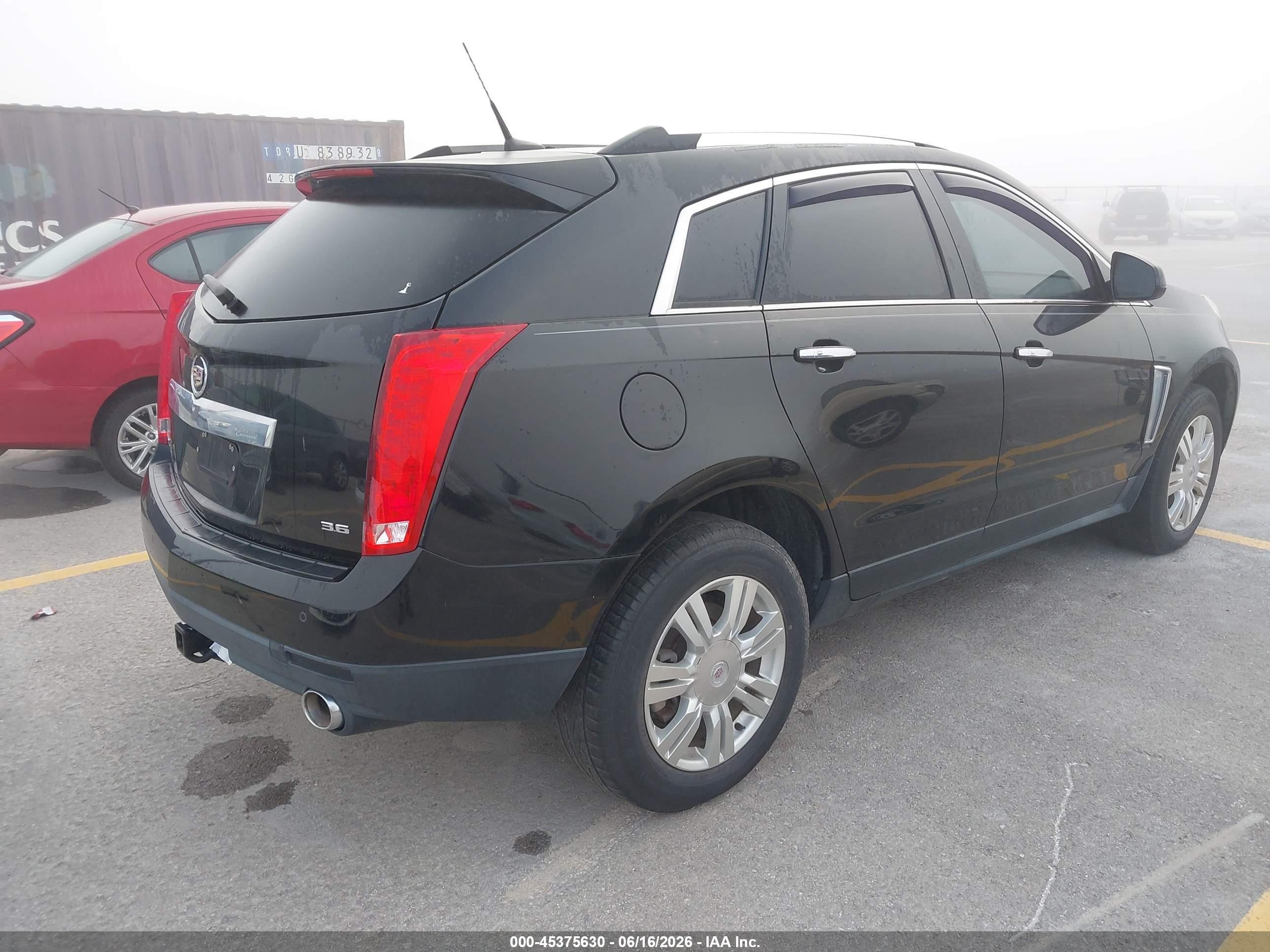 2013 Cadillac Srx Luxury Collection Черный vin: 3GYFNCE37DS651604