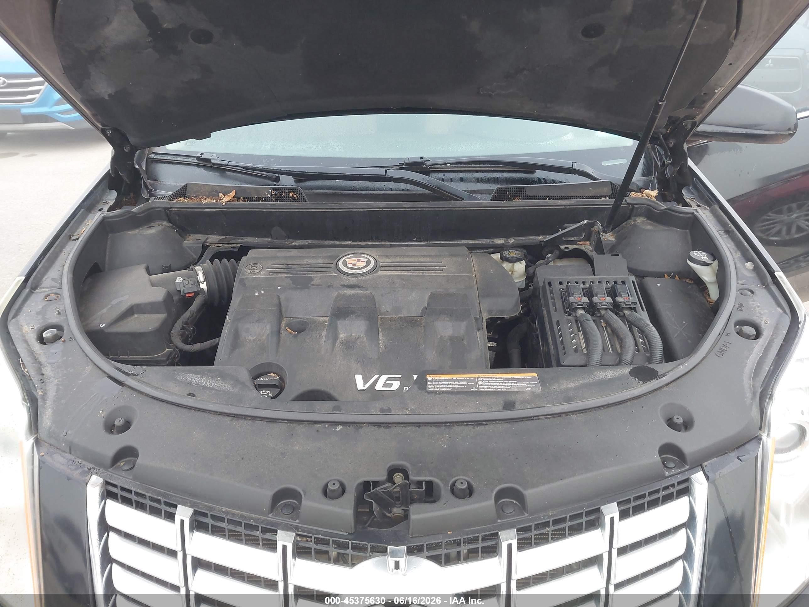 2013 Cadillac Srx Luxury Collection Черный vin: 3GYFNCE37DS651604