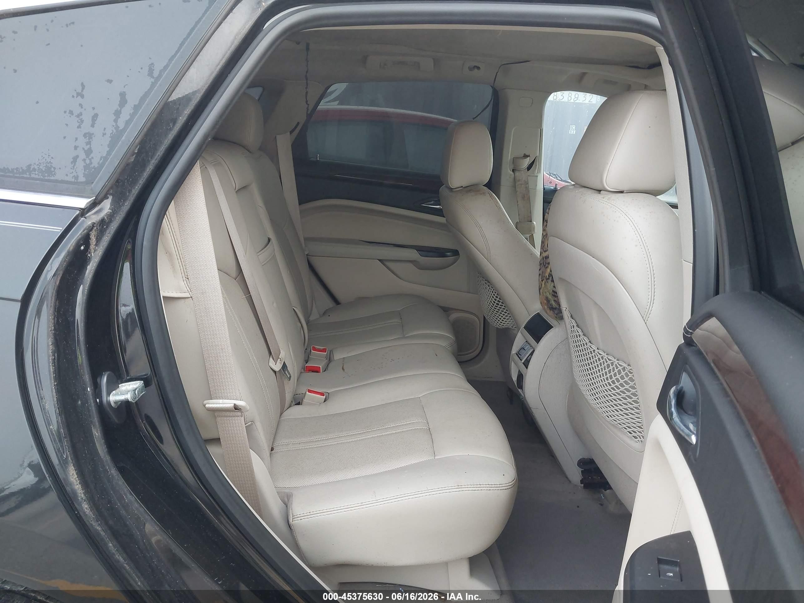 2013 Cadillac Srx Luxury Collection Черный vin: 3GYFNCE37DS651604