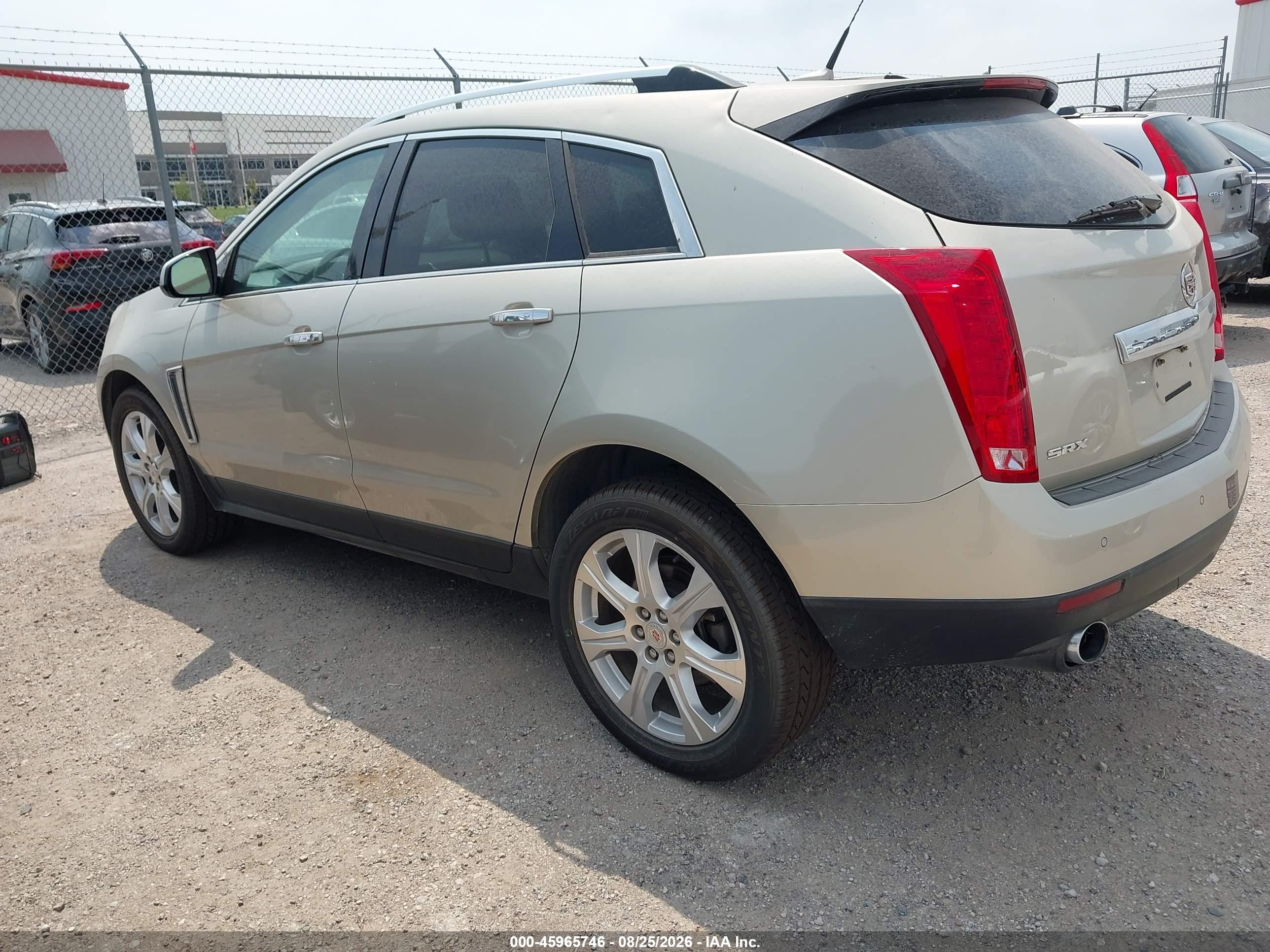 2014 Cadillac Srx Performance Collection Бежевый vin: 3GYFNCE37ES522862
