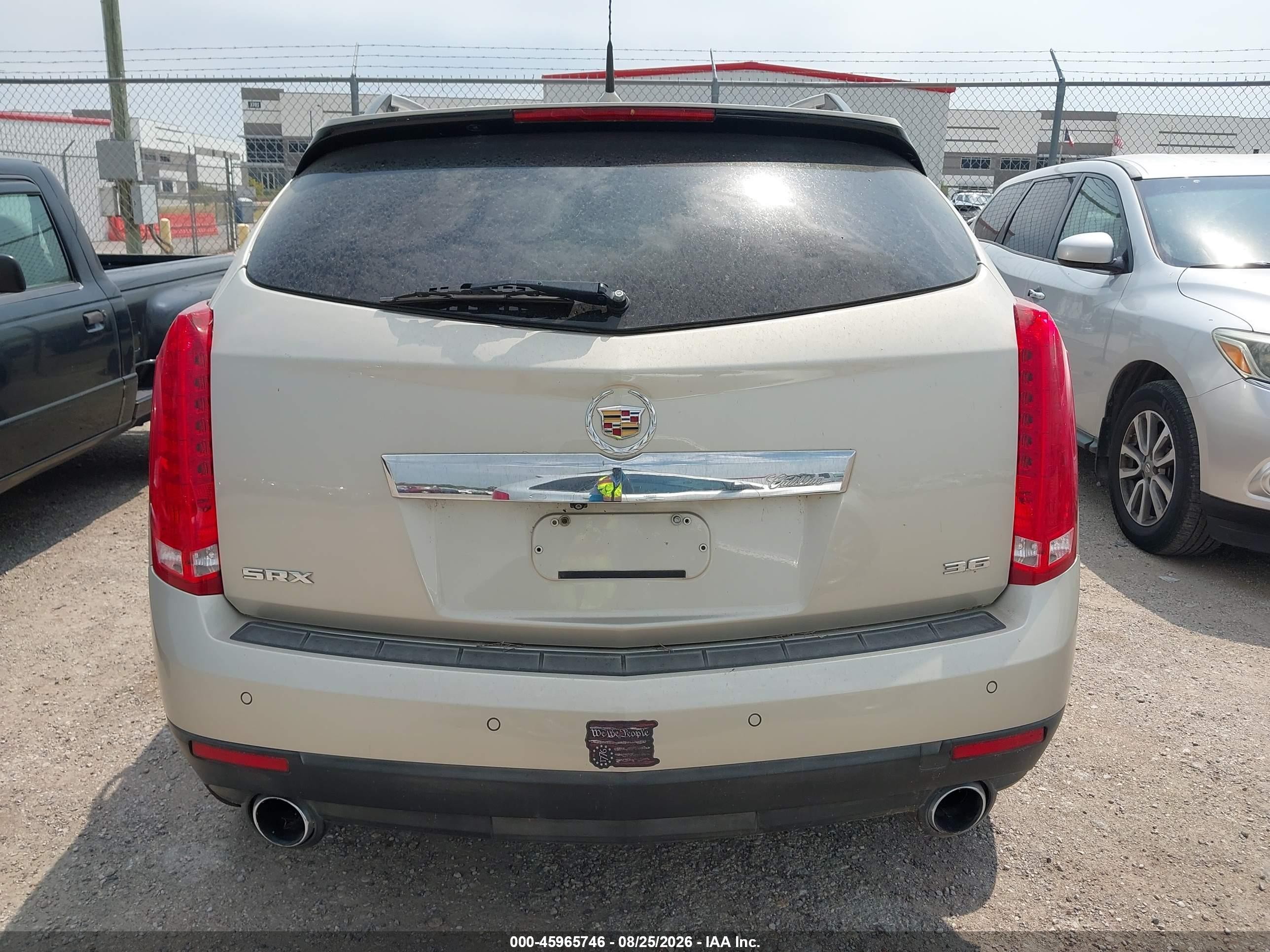 2014 Cadillac Srx Performance Collection Бежевый vin: 3GYFNCE37ES522862