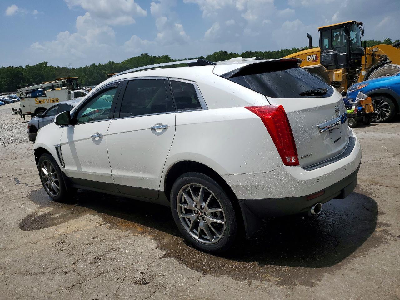 2015 Cadillac Srx Performance Collection White vin: 3GYFNCE37FS535144