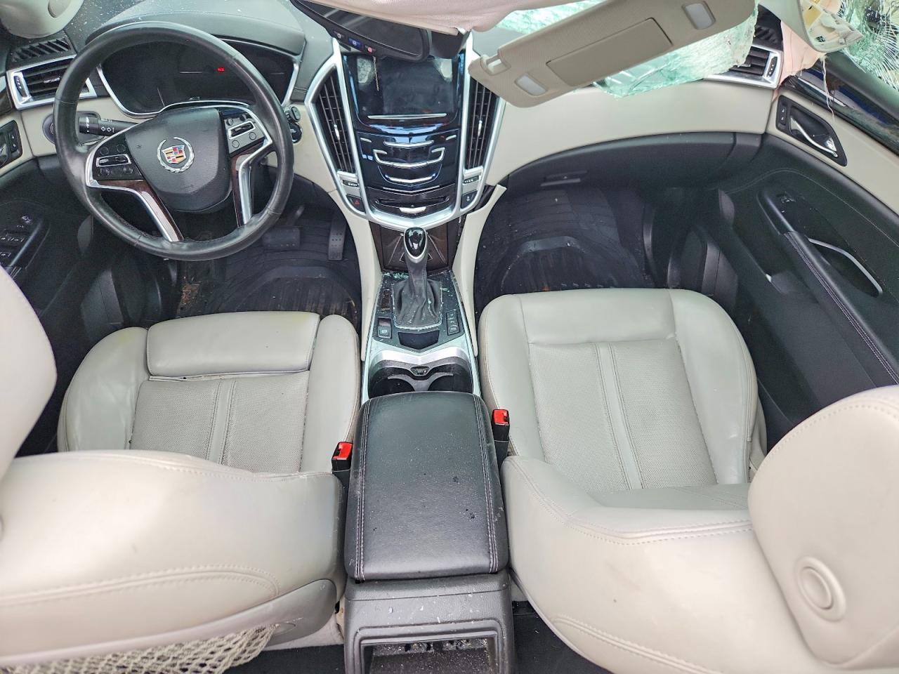 2015 Cadillac Srx Performance Collection Серебряный vin: 3GYFNCE37FS583534