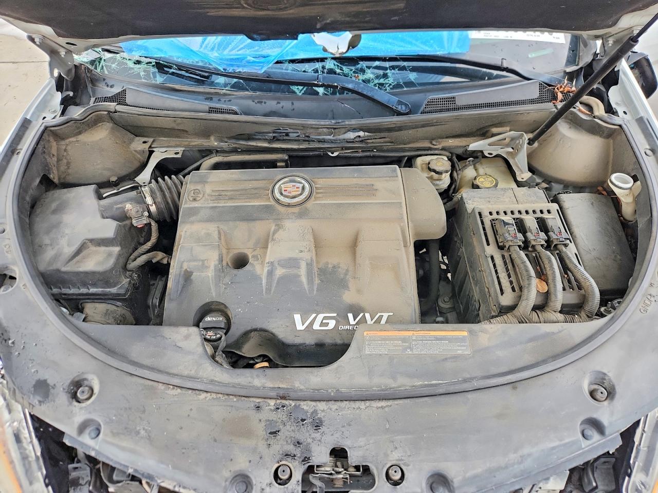 2015 Cadillac Srx Performance Collection Серебряный vin: 3GYFNCE37FS583534