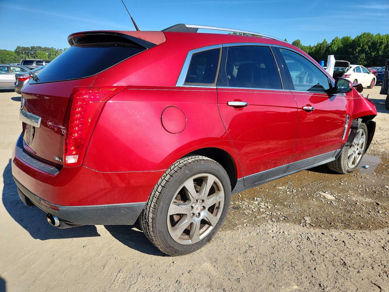 2012 Cadillac Srx Premium Collection Красный vin: 3GYFNCE38CS543474