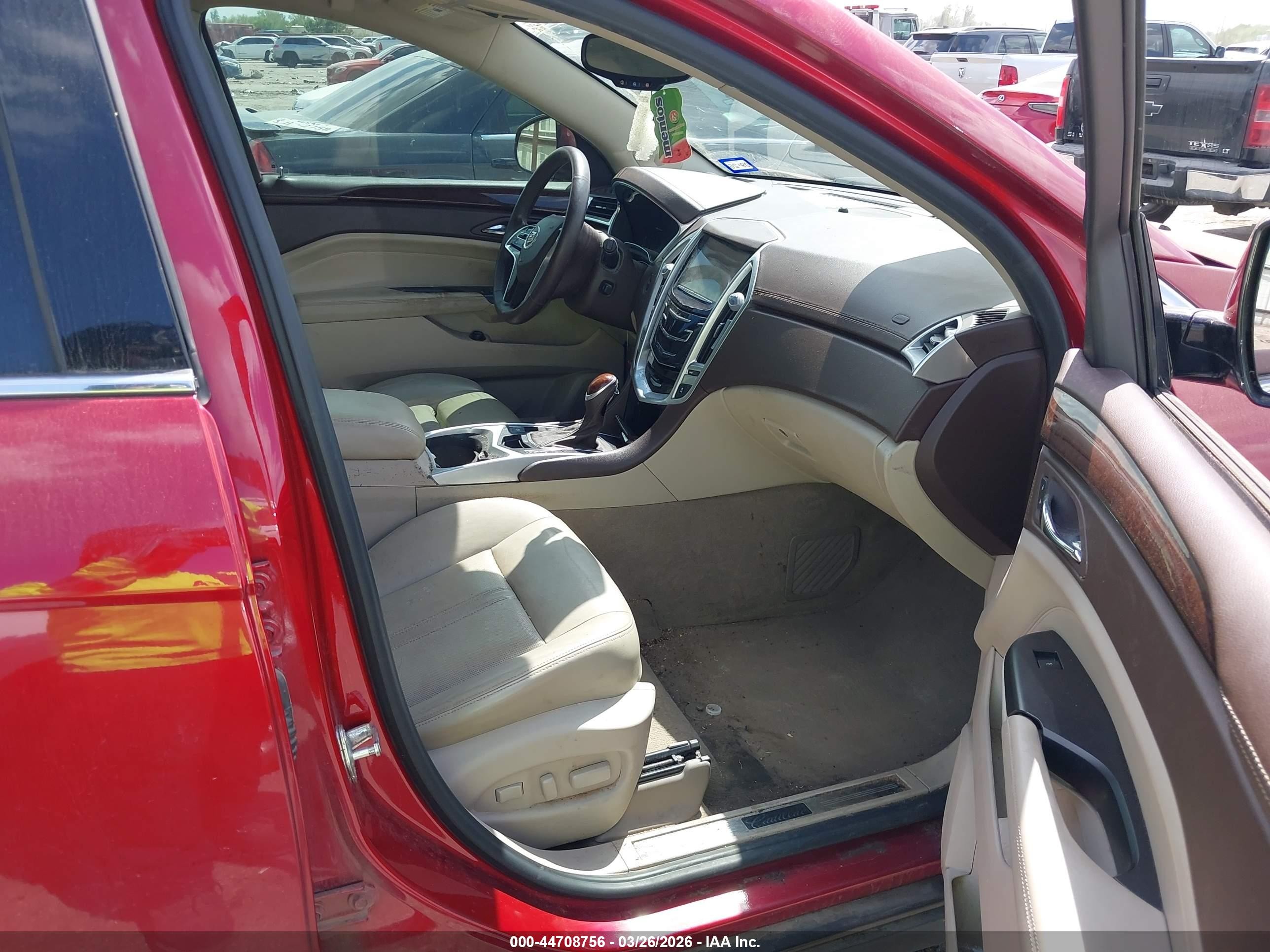 2013 Cadillac Srx Luxury Collection Red vin: 3GYFNCE38DS515594