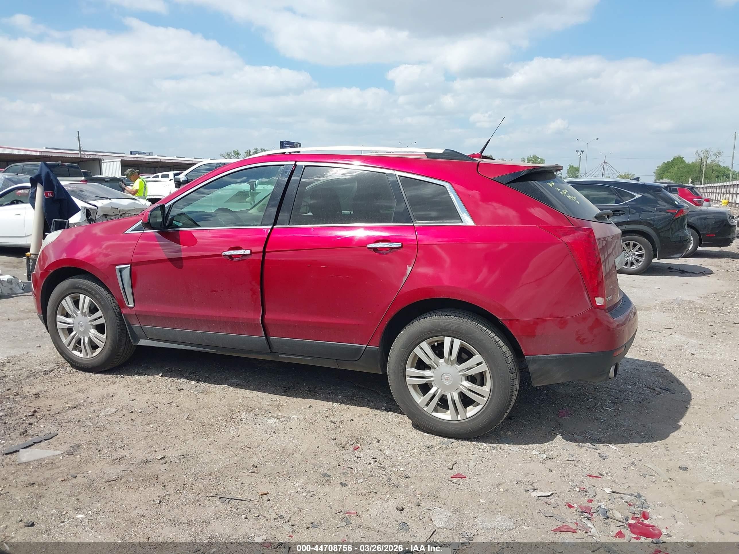 2013 Cadillac Srx Luxury Collection Red vin: 3GYFNCE38DS515594