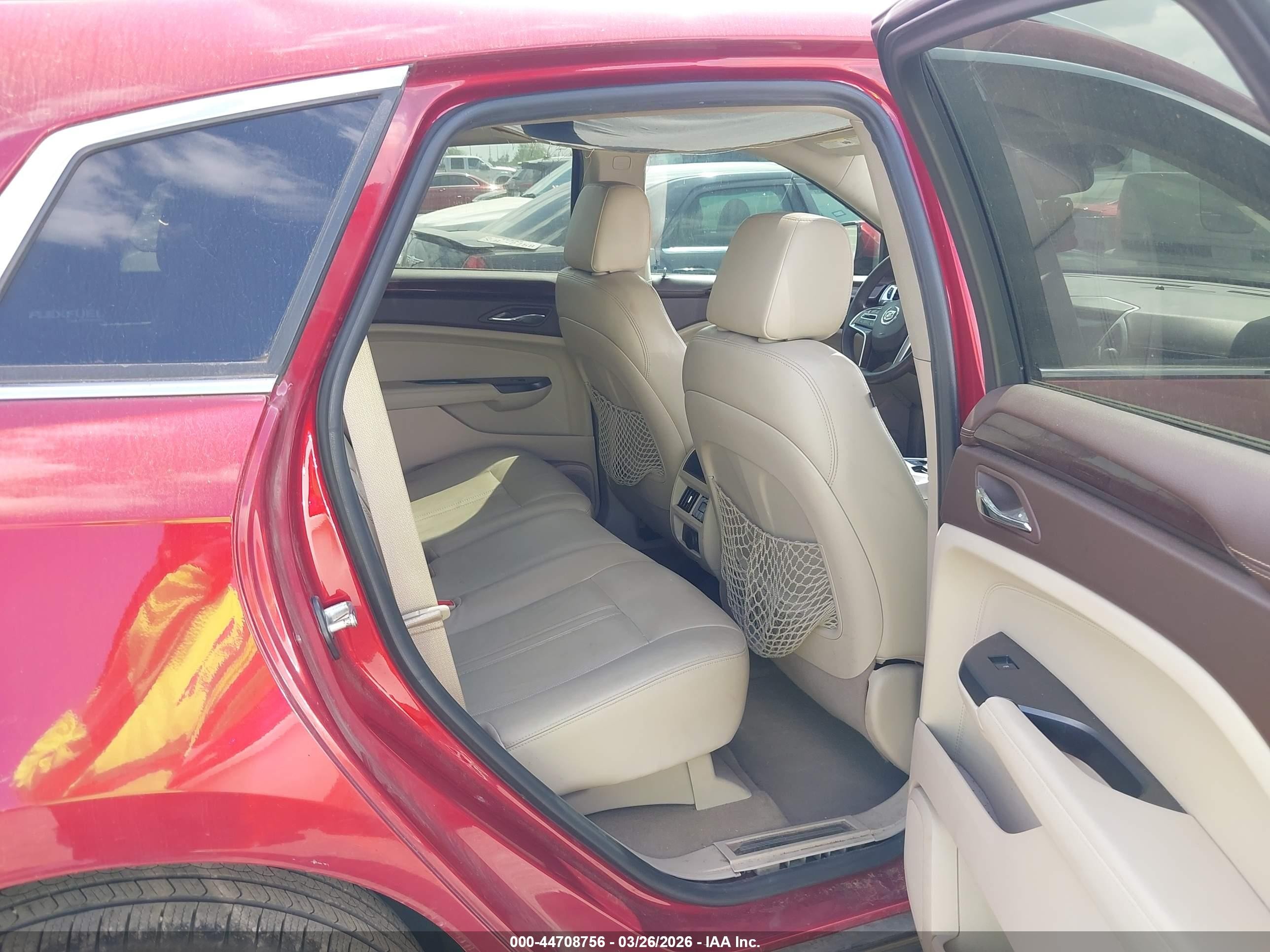 2013 Cadillac Srx Luxury Collection Red vin: 3GYFNCE38DS515594
