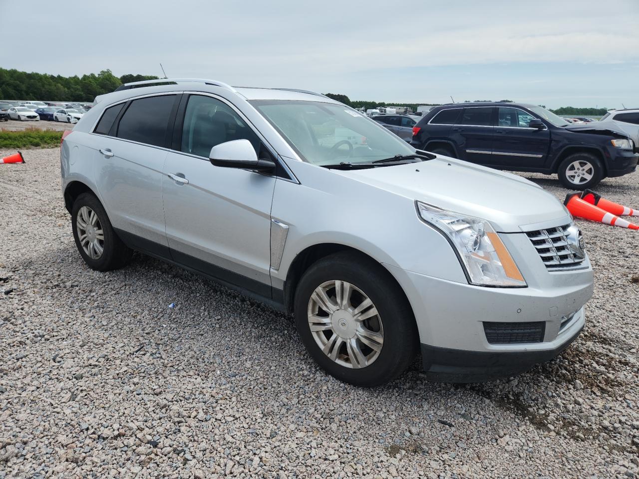 2013 Cadillac Srx Luxury Collection Серебряный vin: 3GYFNCE38DS560602