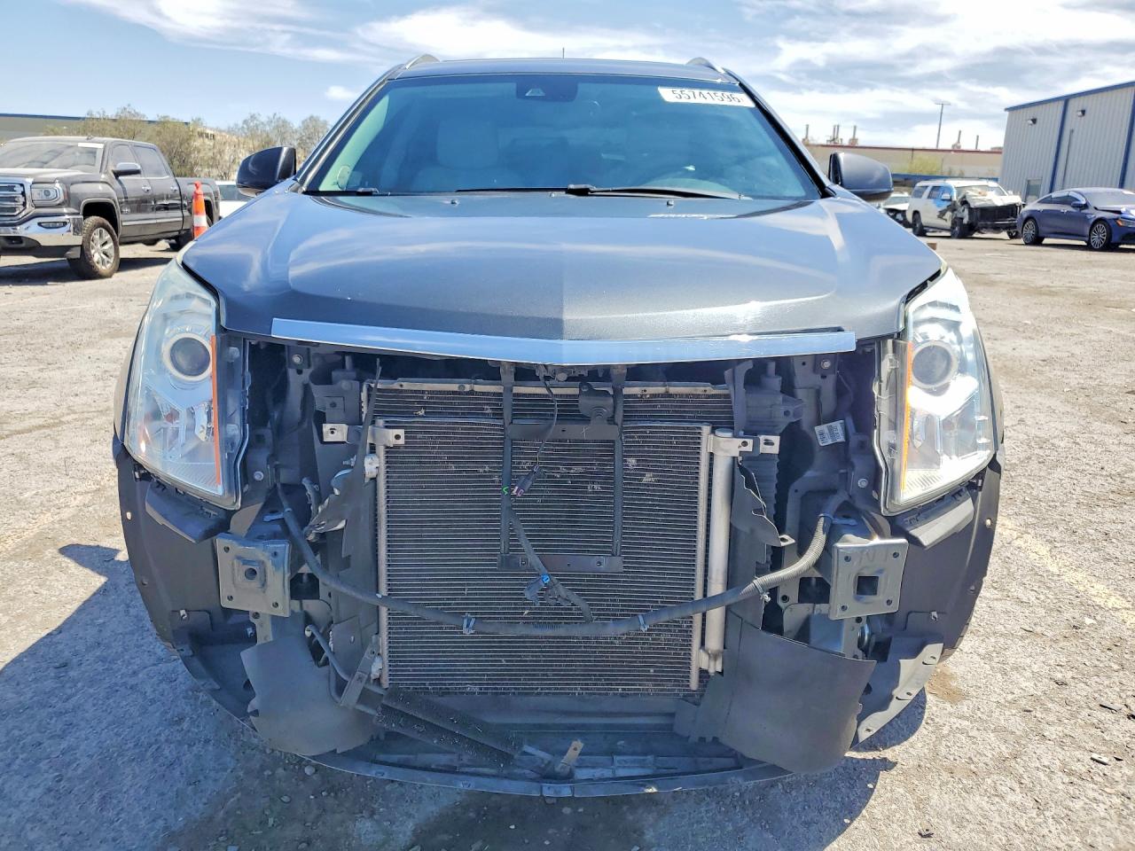 2013 Cadillac Srx Luxury Collection Gray vin: 3GYFNCE38DS590683