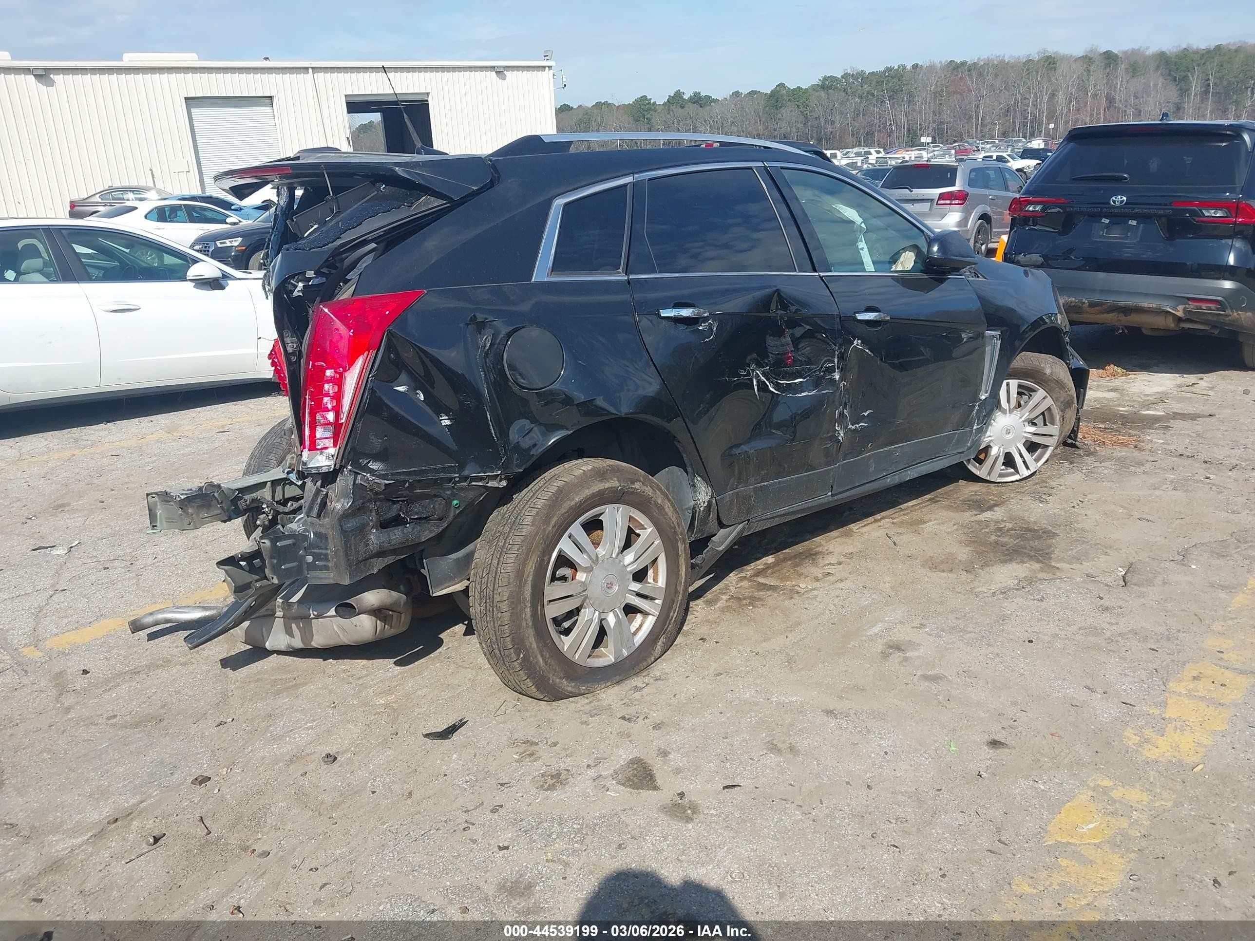 2013 Cadillac Srx Luxury Collection Black vin: 3GYFNCE38DS624685