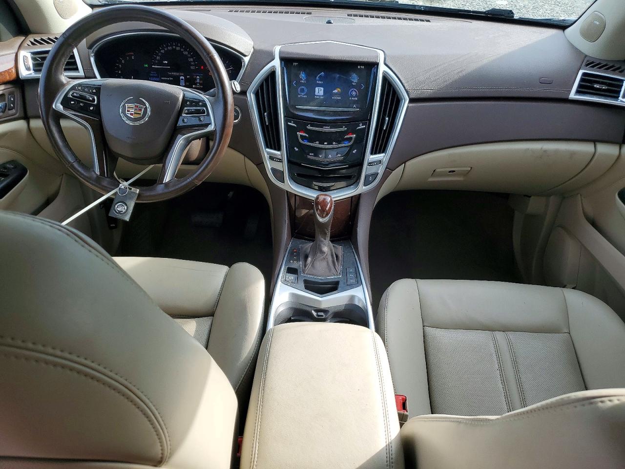 2014 Cadillac Srx Performance Collection Белый vin: 3GYFNCE38ES545812
