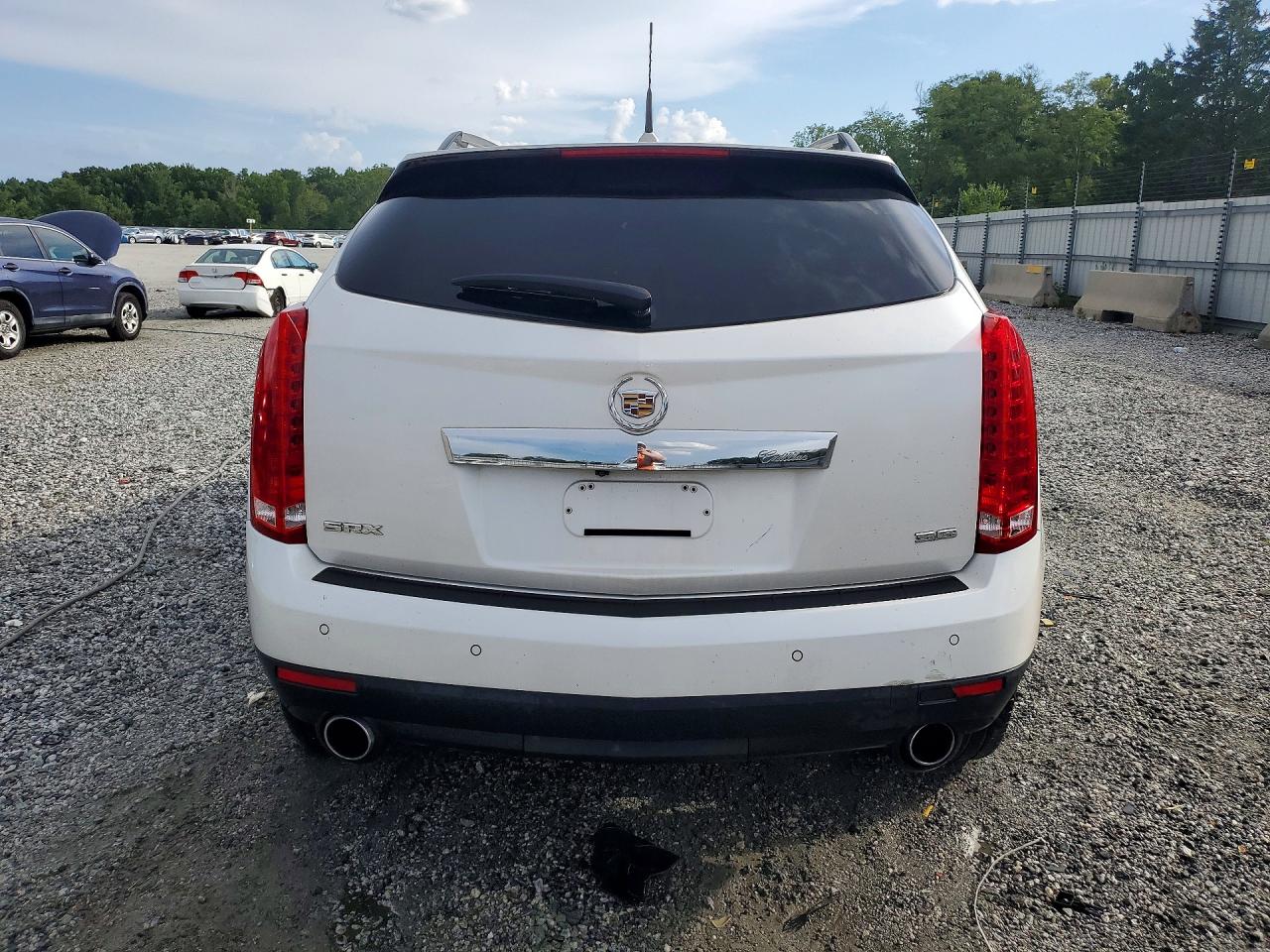 2014 Cadillac Srx Performance Collection Белый vin: 3GYFNCE38ES545812