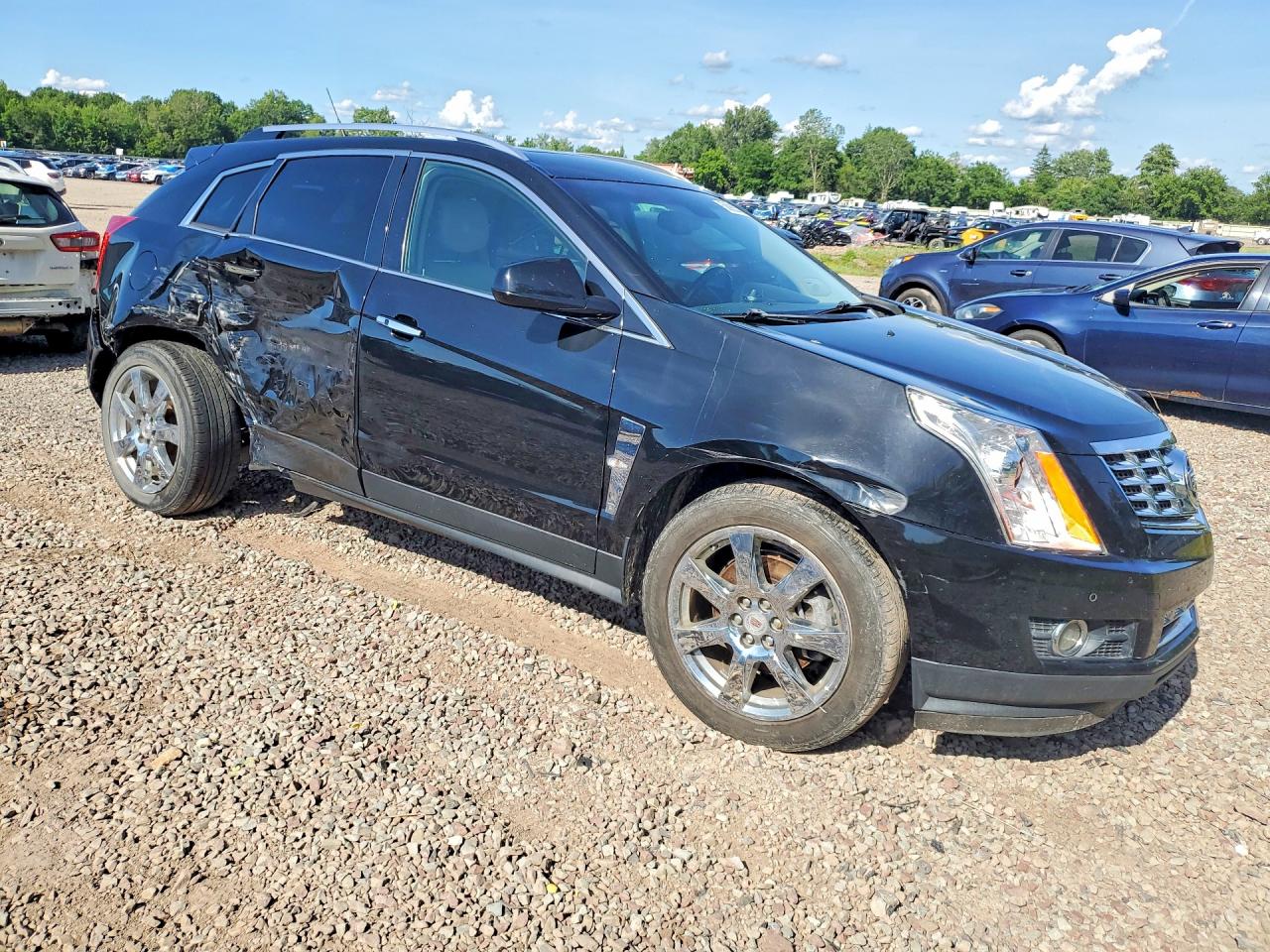 2012 Cadillac Srx Premium Collection Черный vin: 3GYFNCE39CS503307
