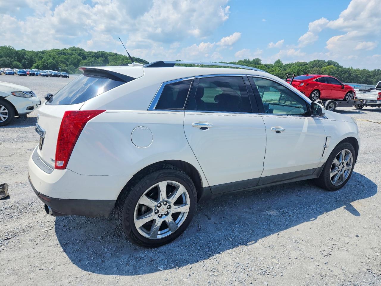 2012 Cadillac Srx Premium Collection White vin: 3GYFNCE39CS543905