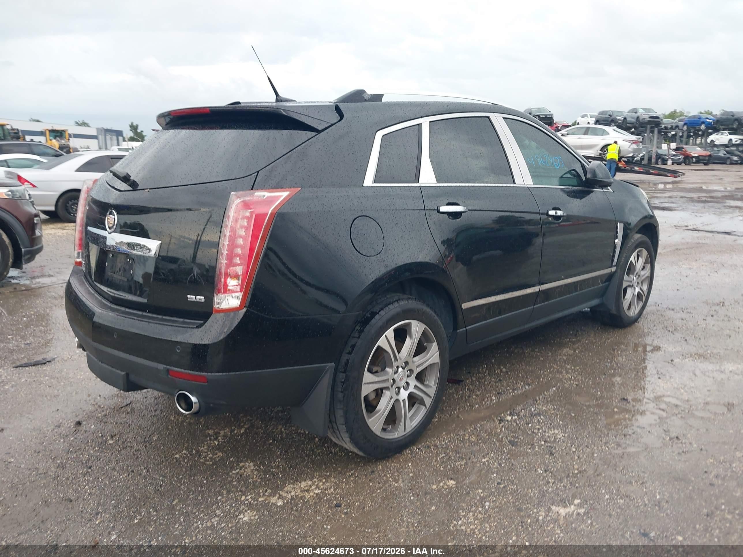 2012 Cadillac Srx Premium Collection Black vin: 3GYFNCE39CS551731