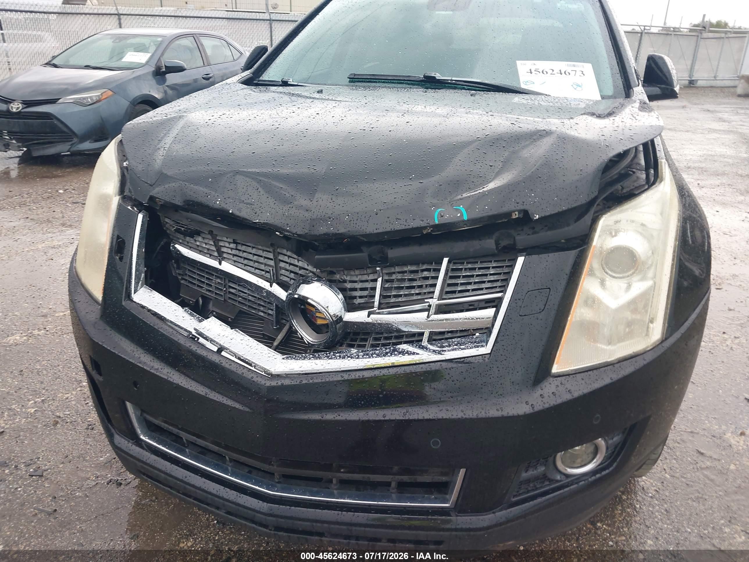 2012 Cadillac Srx Premium Collection Black vin: 3GYFNCE39CS551731