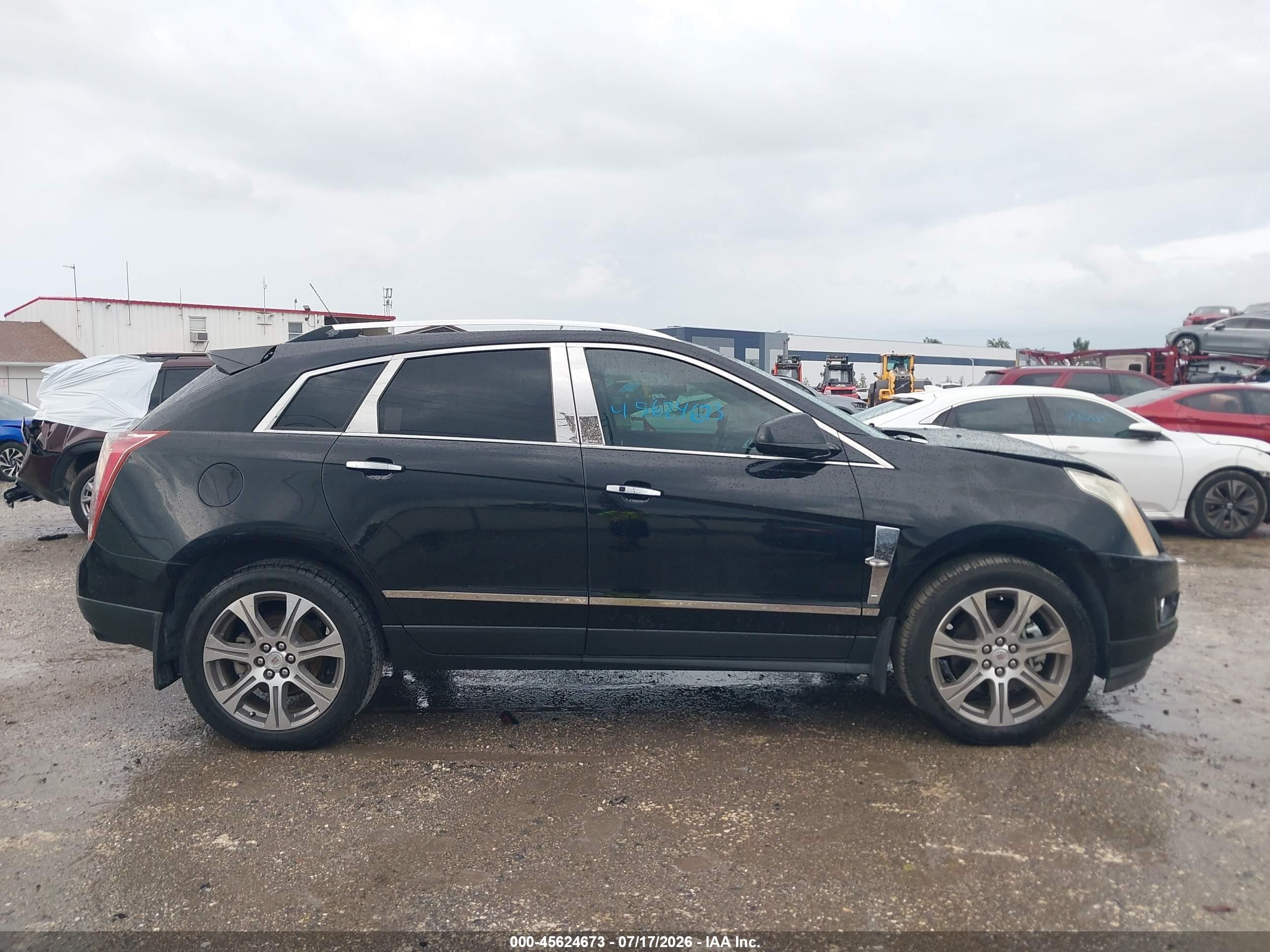 2012 Cadillac Srx Premium Collection Black vin: 3GYFNCE39CS551731