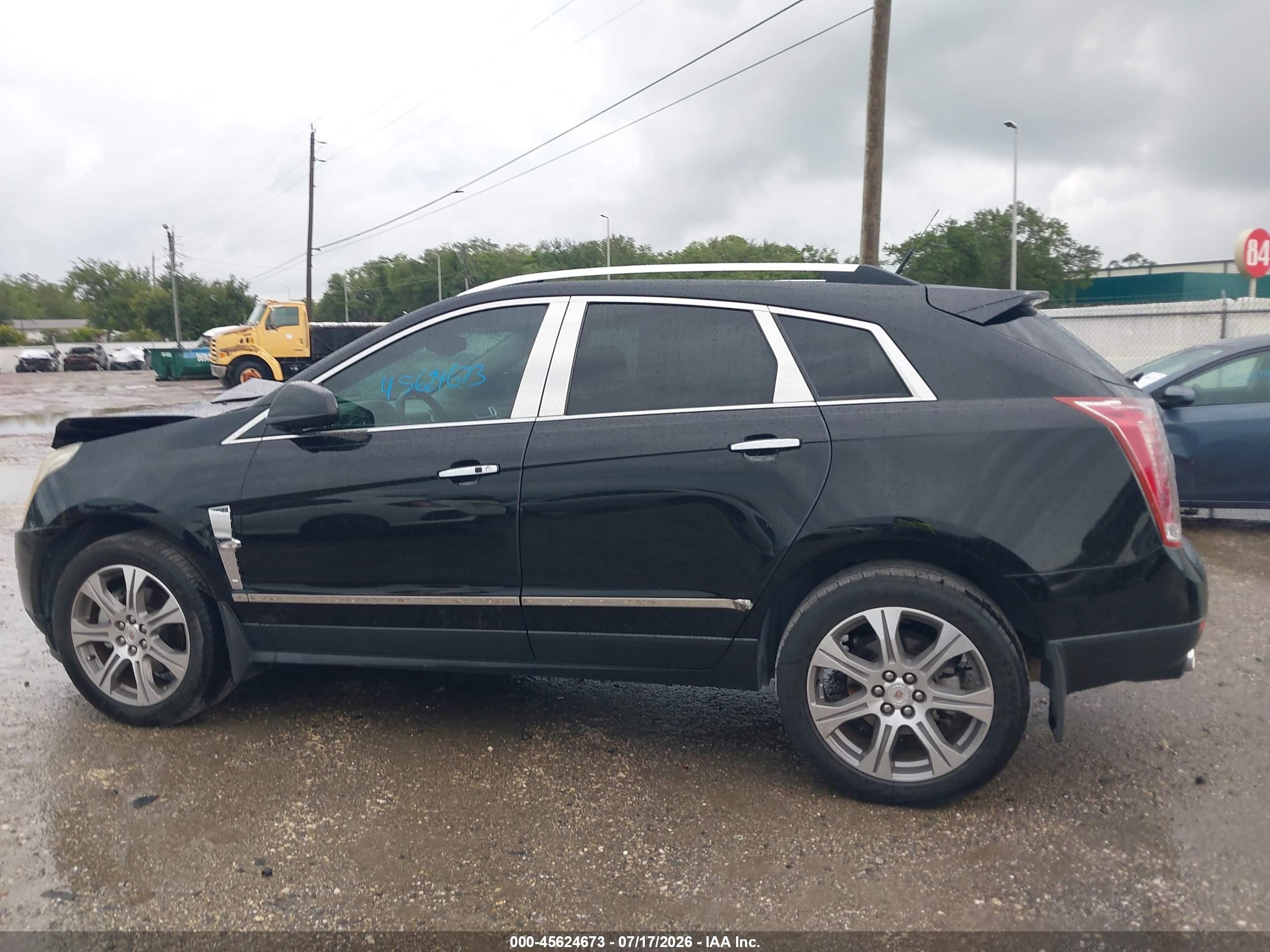 2012 Cadillac Srx Premium Collection Black vin: 3GYFNCE39CS551731