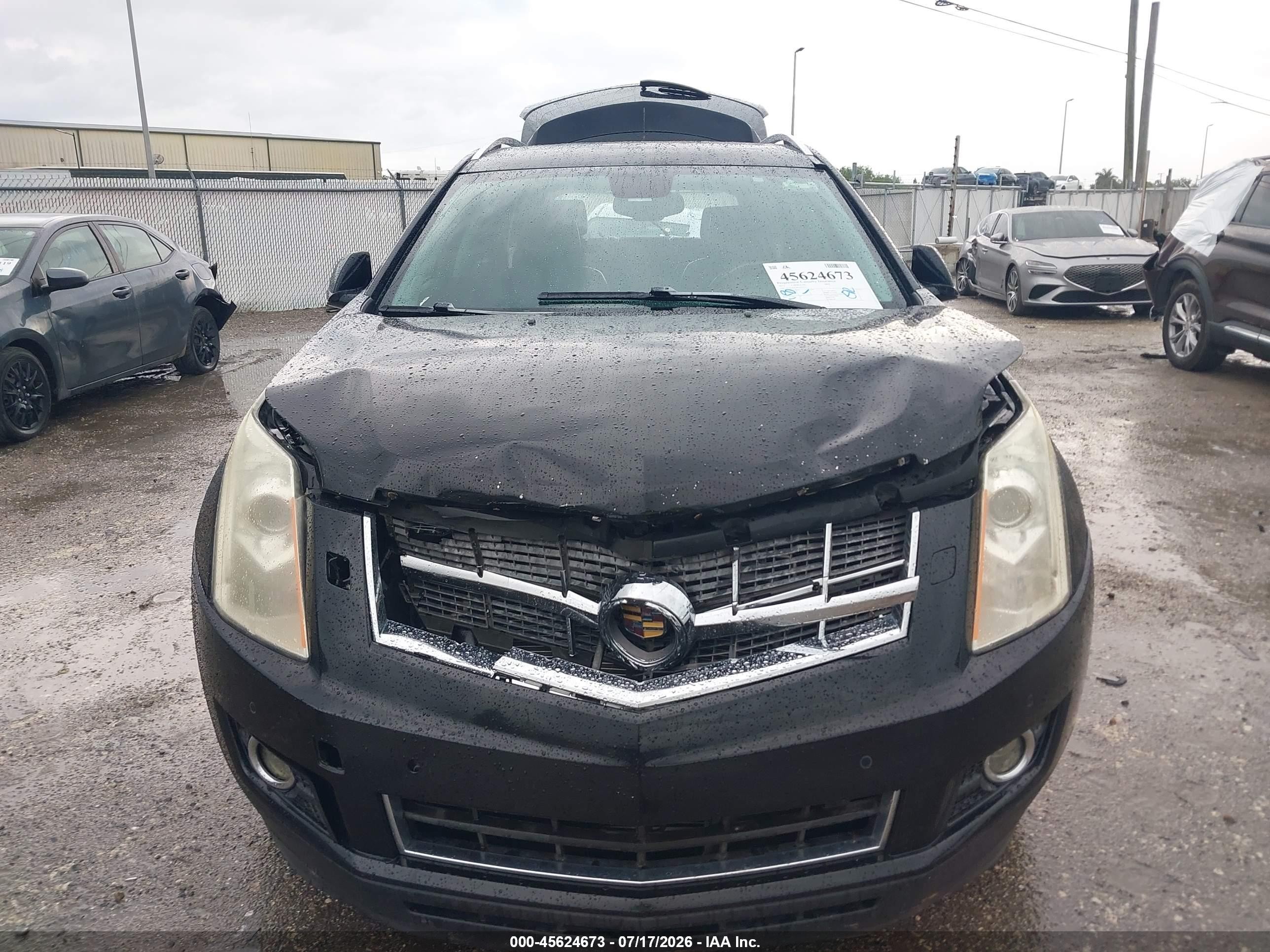 2012 Cadillac Srx Premium Collection Black vin: 3GYFNCE39CS551731