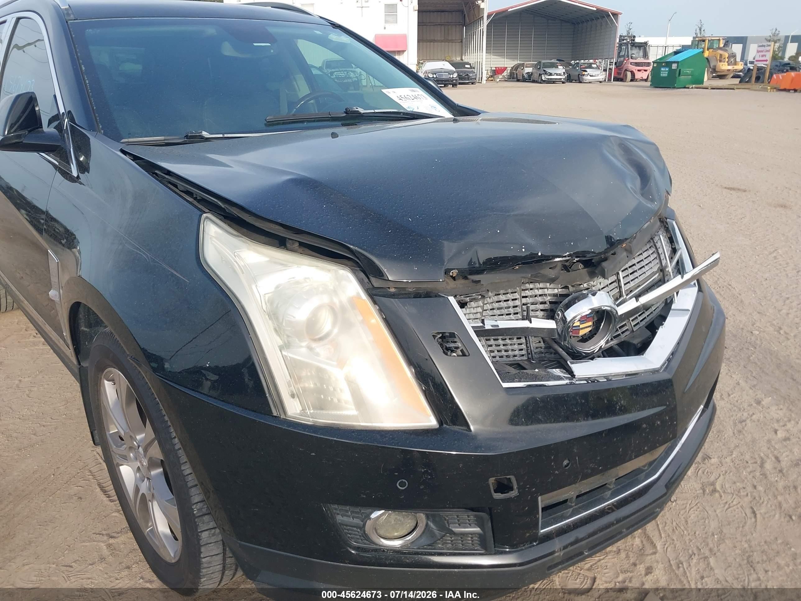 2012 Cadillac Srx Premium Collection Black vin: 3GYFNCE39CS551731