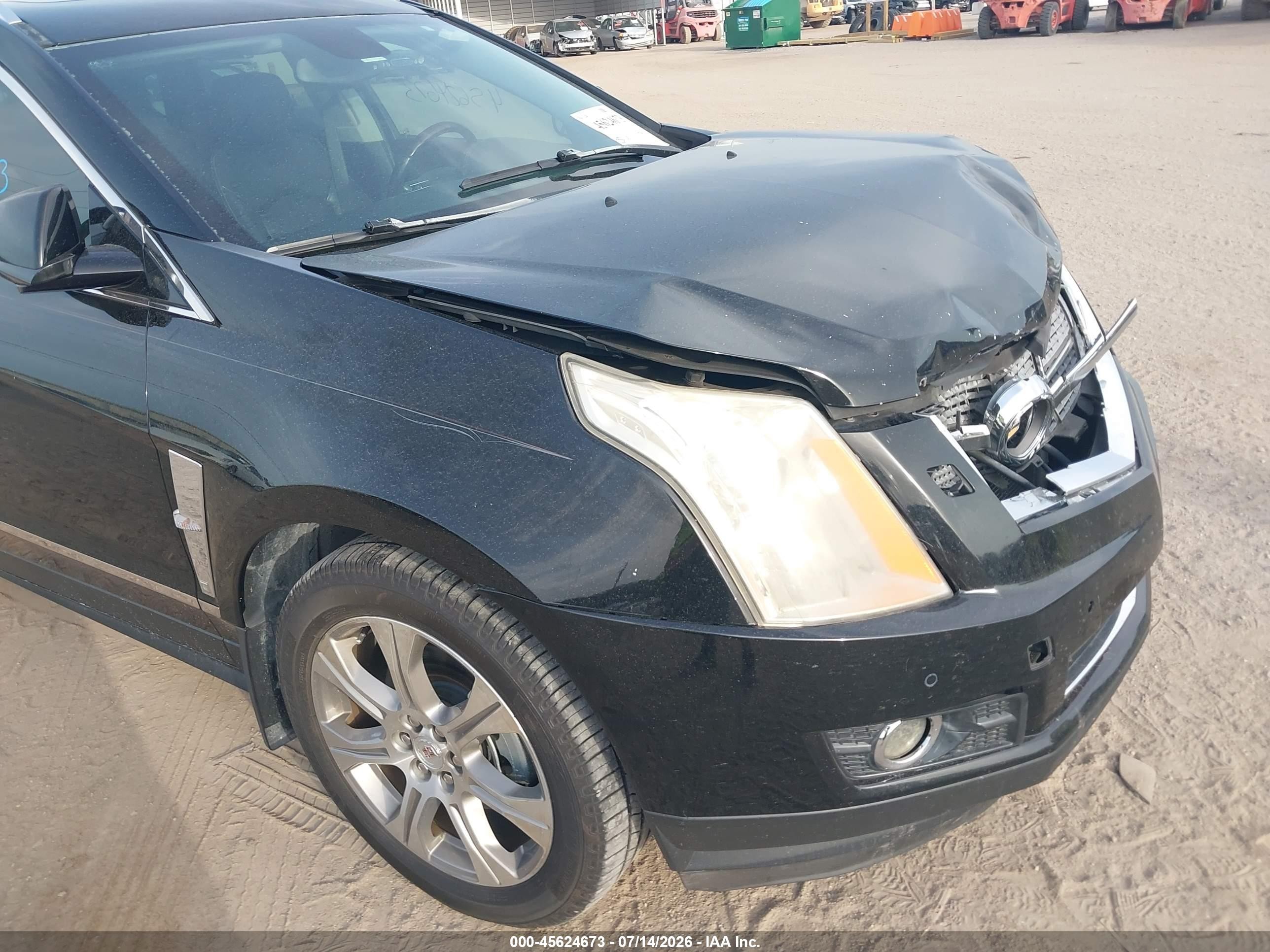2012 Cadillac Srx Premium Collection Black vin: 3GYFNCE39CS551731