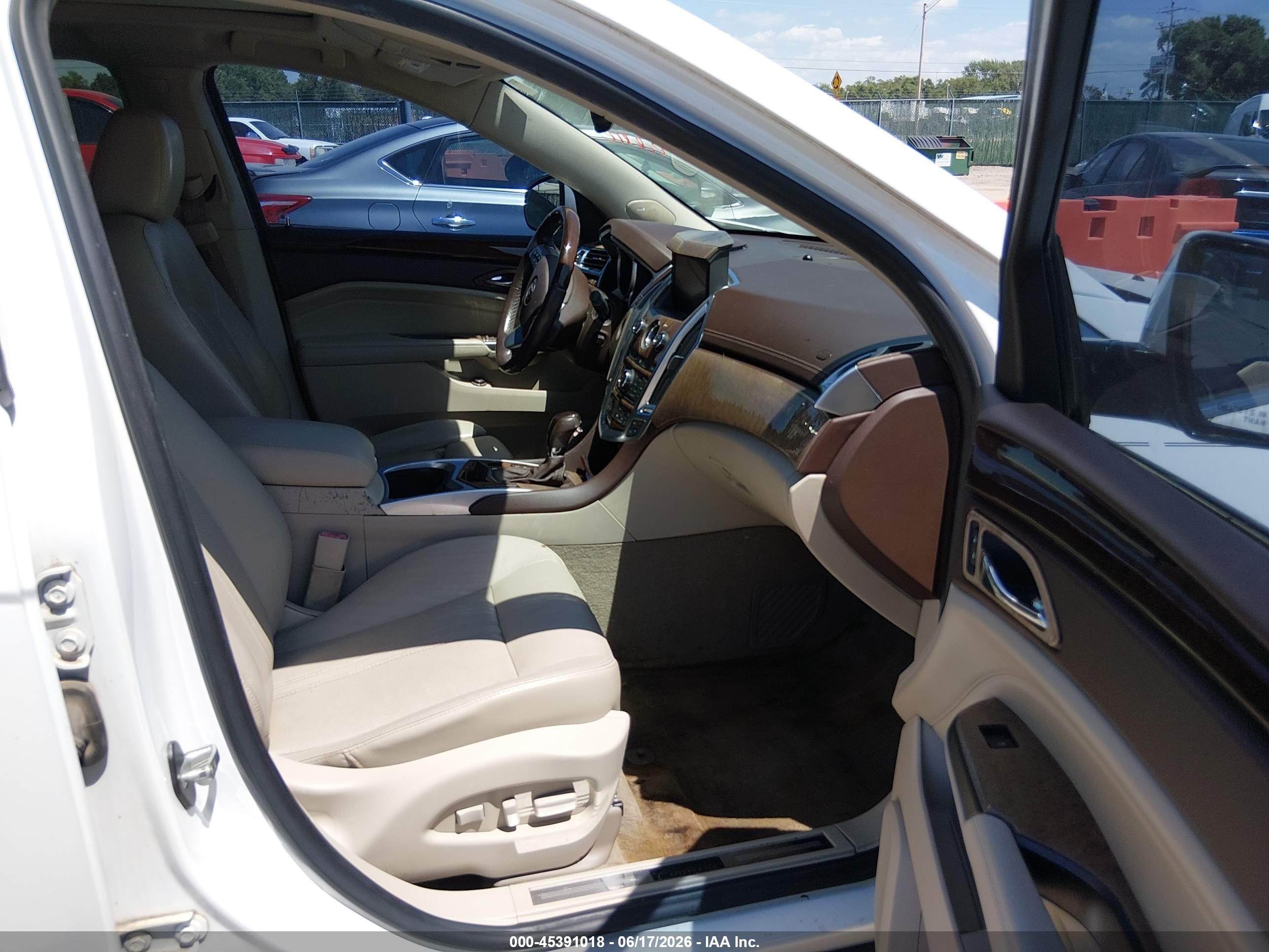 2012 Cadillac Srx Premium Collection Белый vin: 3GYFNCE39CS570635