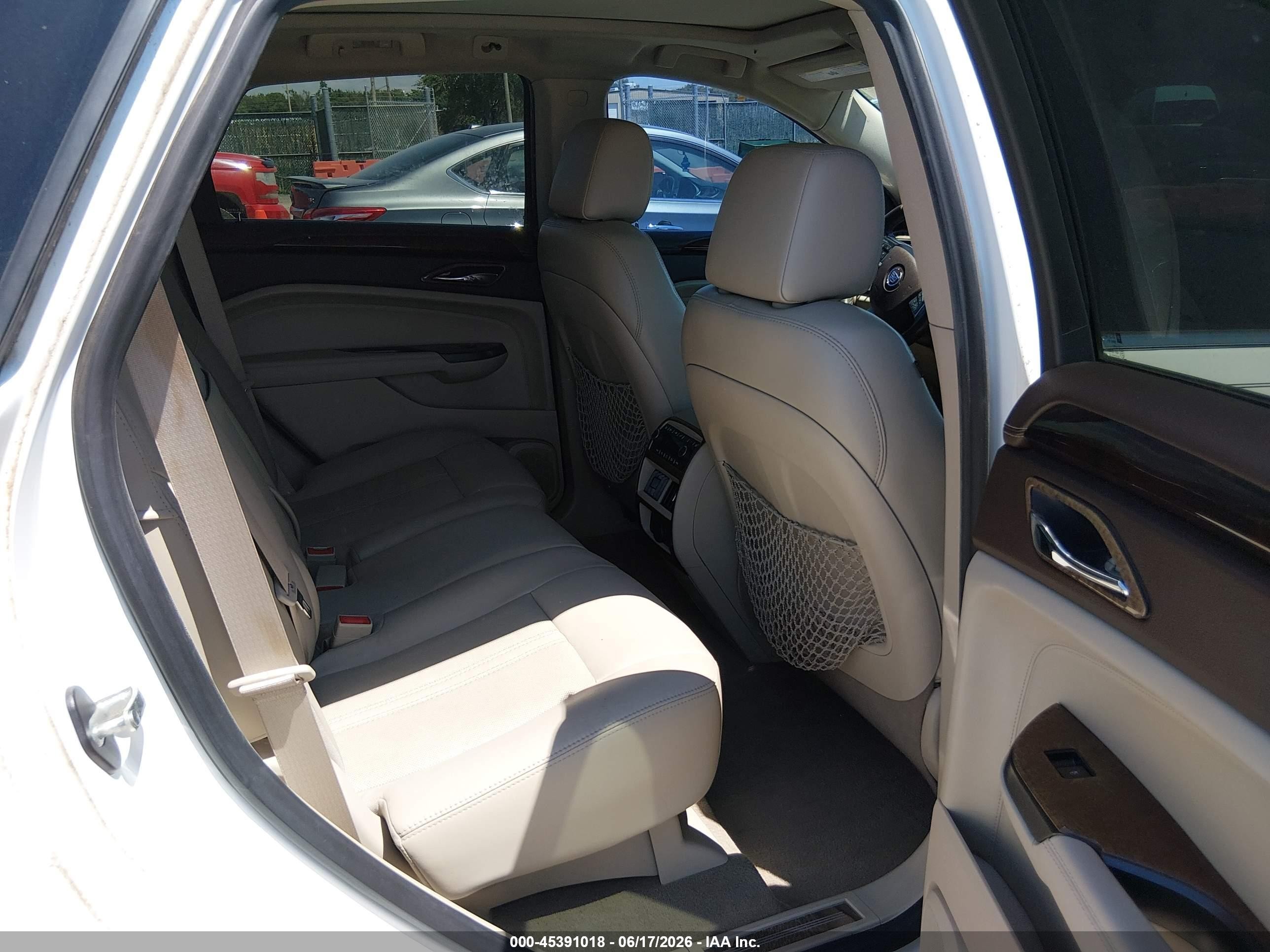 2012 Cadillac Srx Premium Collection Белый vin: 3GYFNCE39CS570635
