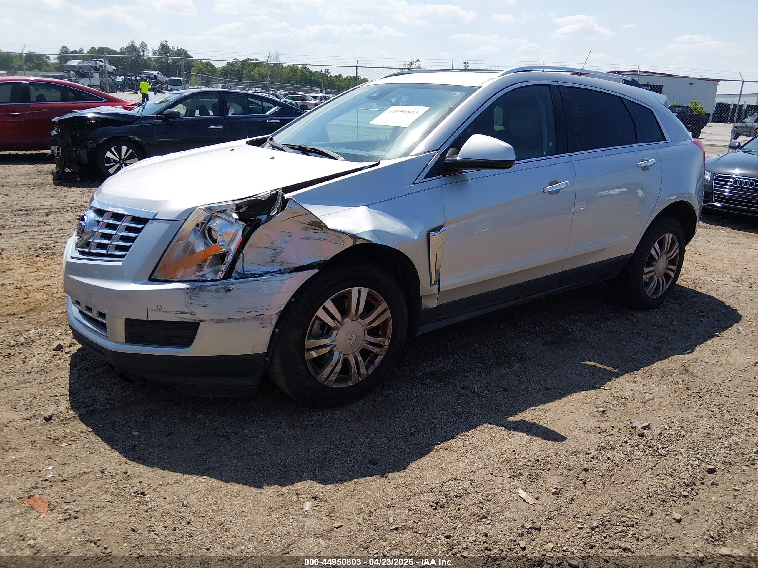 2013 Cadillac Srx Luxury Collection Silver vin: 3GYFNCE39DS518911