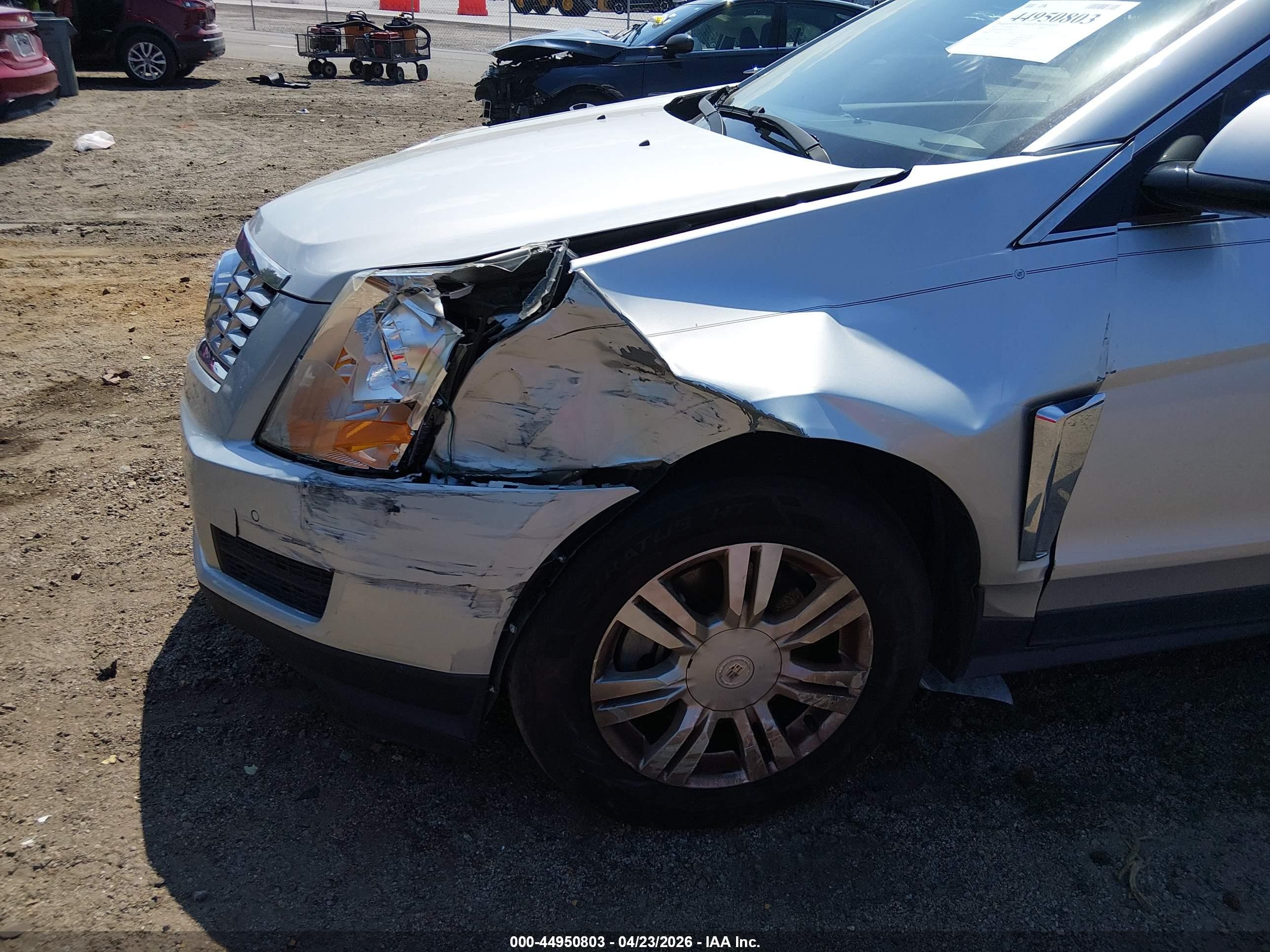 2013 Cadillac Srx Luxury Collection Silver vin: 3GYFNCE39DS518911