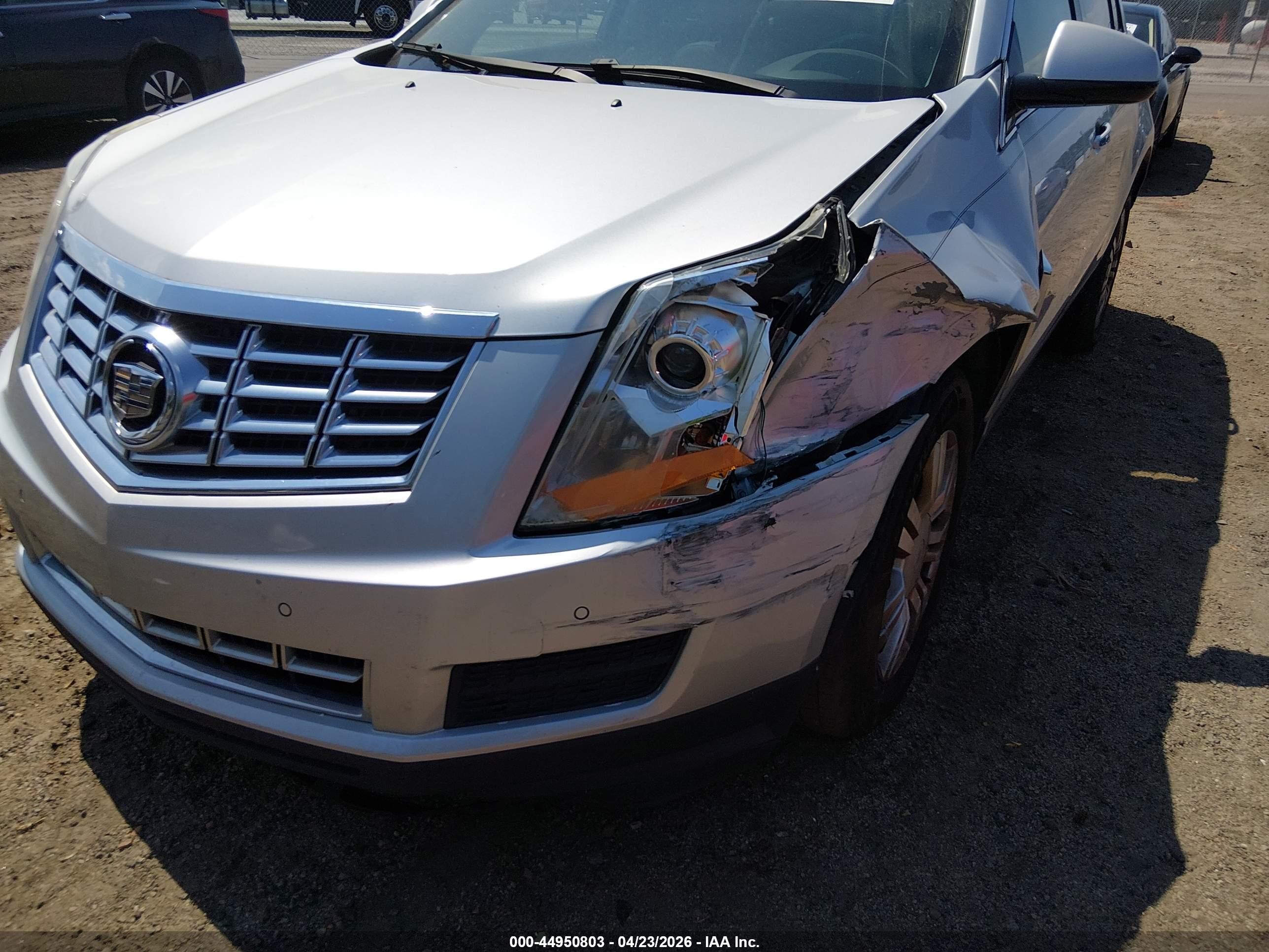 2013 Cadillac Srx Luxury Collection Silver vin: 3GYFNCE39DS518911