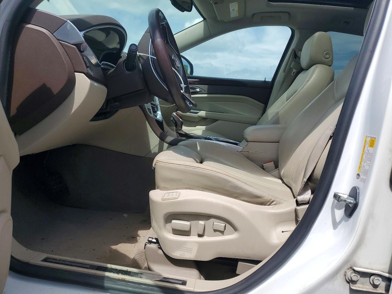 2013 Cadillac Srx Luxury Collection White vin: 3GYFNCE39DS522652