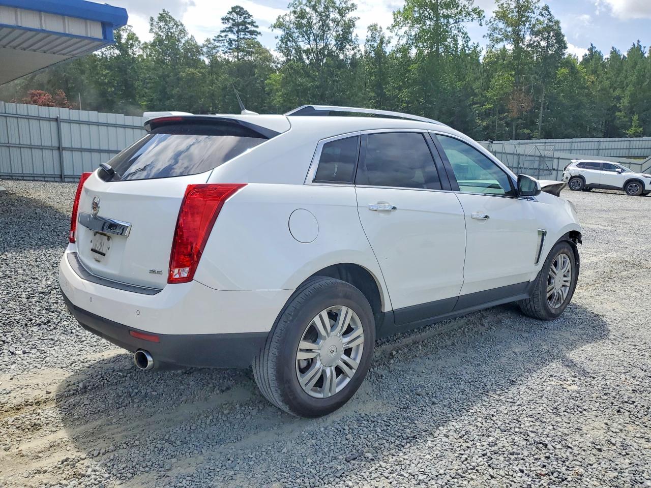 2013 Cadillac Srx Luxury Collection White vin: 3GYFNCE39DS522652