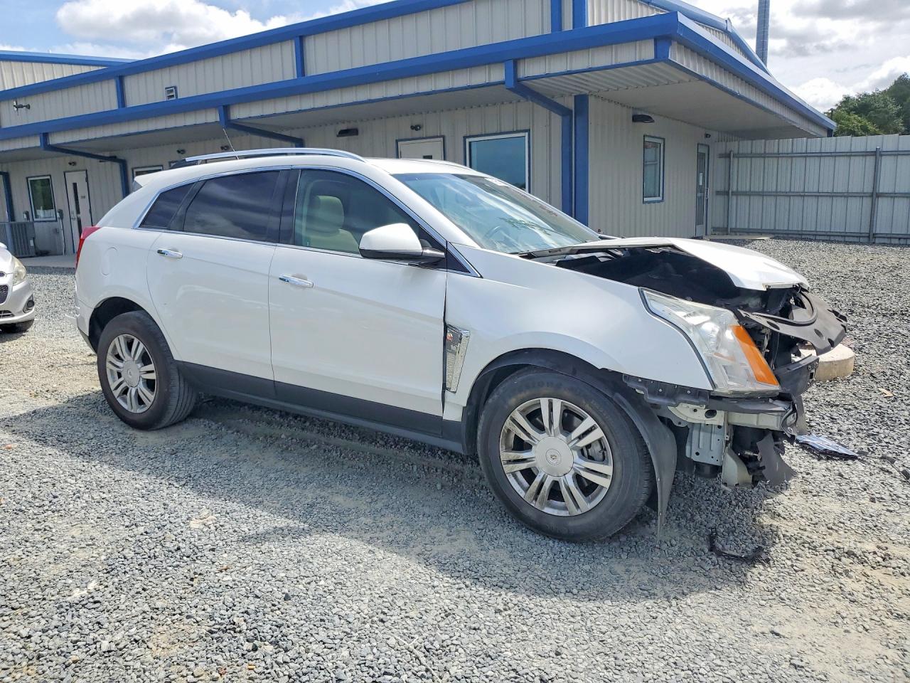 2013 Cadillac Srx Luxury Collection White vin: 3GYFNCE39DS522652