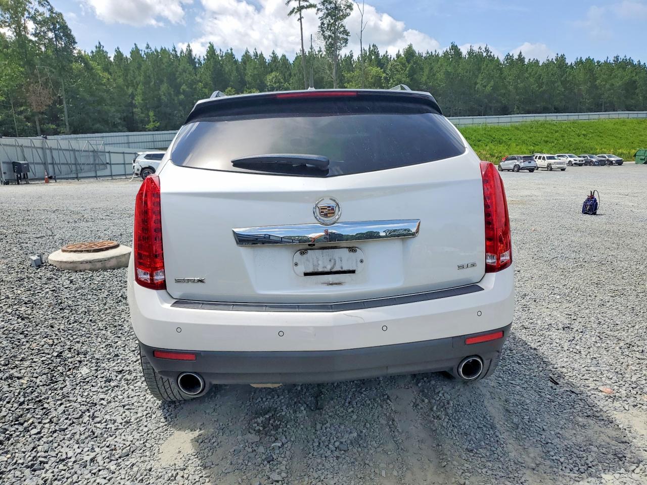 2013 Cadillac Srx Luxury Collection White vin: 3GYFNCE39DS522652