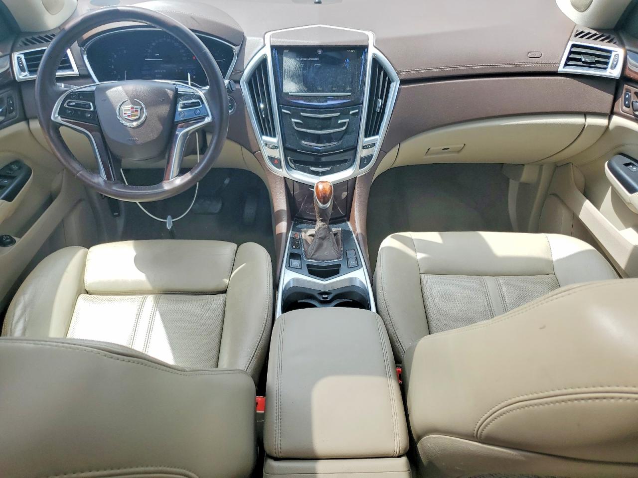 2013 Cadillac Srx Luxury Collection White vin: 3GYFNCE39DS522652