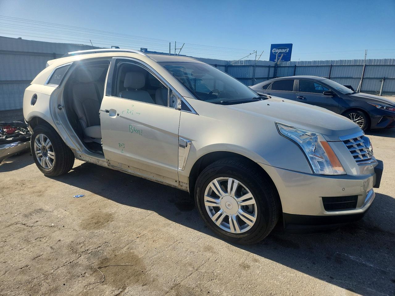 2013 Cadillac Srx Luxury Collection Gold vin: 3GYFNCE39DS543663