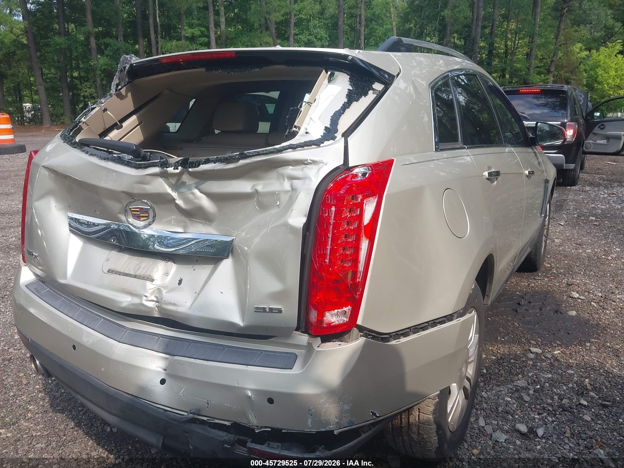 2013 Cadillac Srx Luxury Collection Gold vin: 3GYFNCE39DS555912