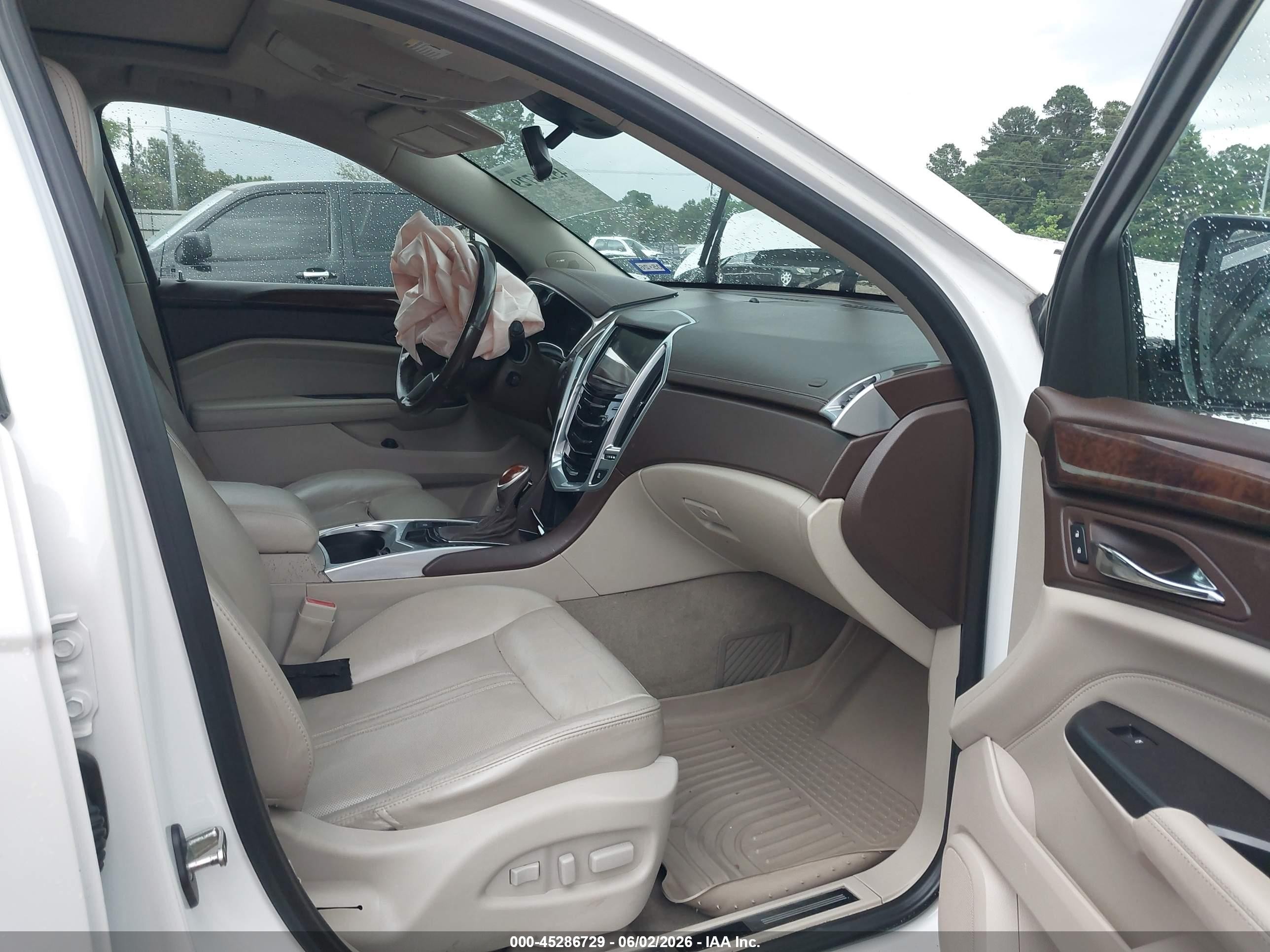 2013 Cadillac Srx Luxury Collection White vin: 3GYFNCE39DS610195