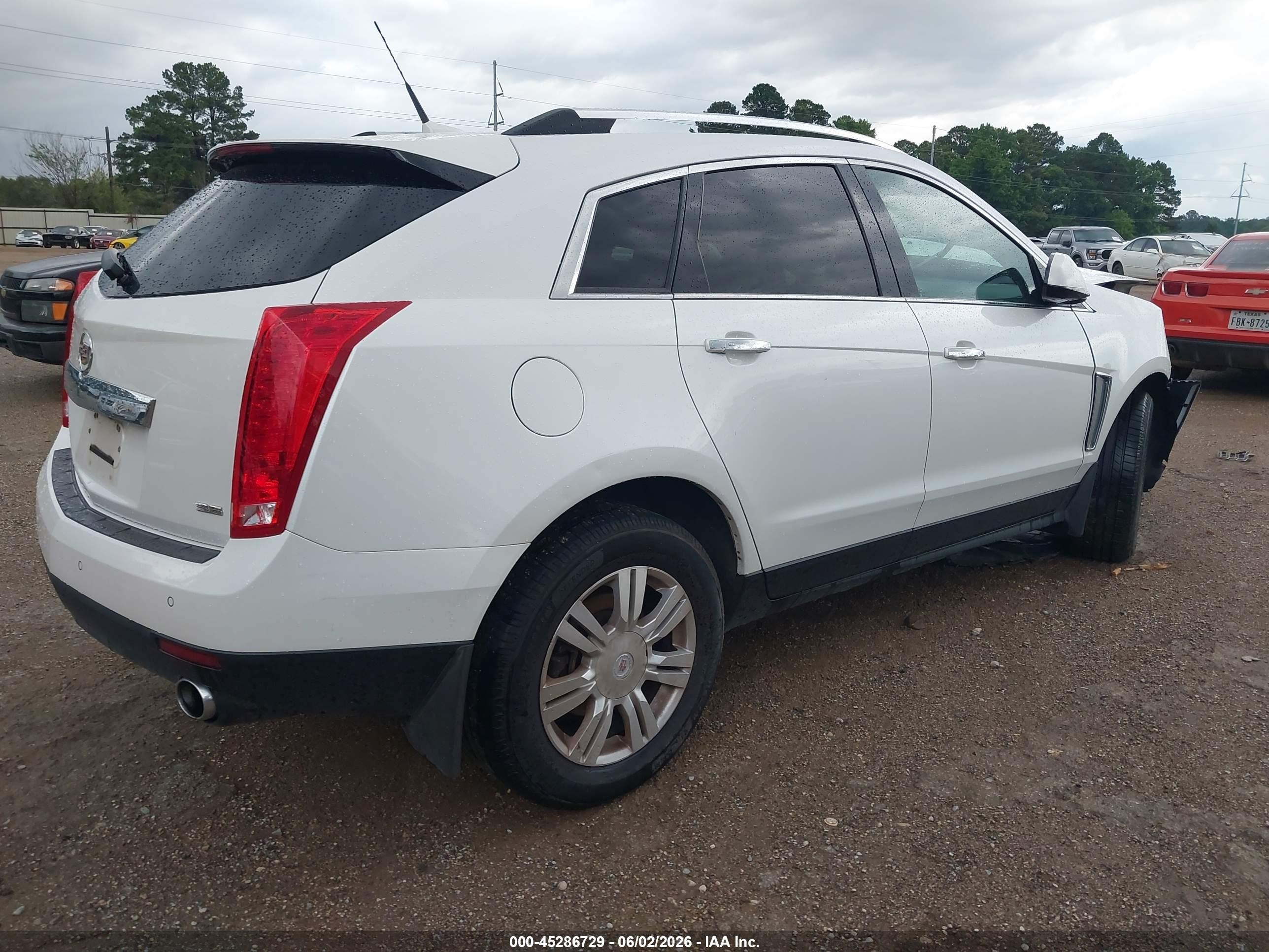 2013 Cadillac Srx Luxury Collection White vin: 3GYFNCE39DS610195