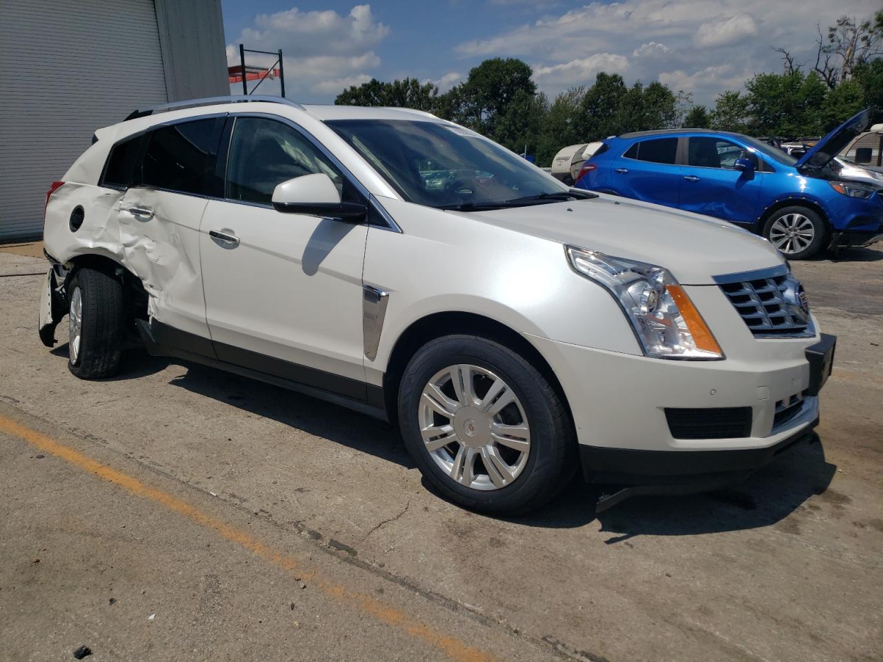 2013 Cadillac Srx Luxury Collection White vin: 3GYFNCE39DS630463