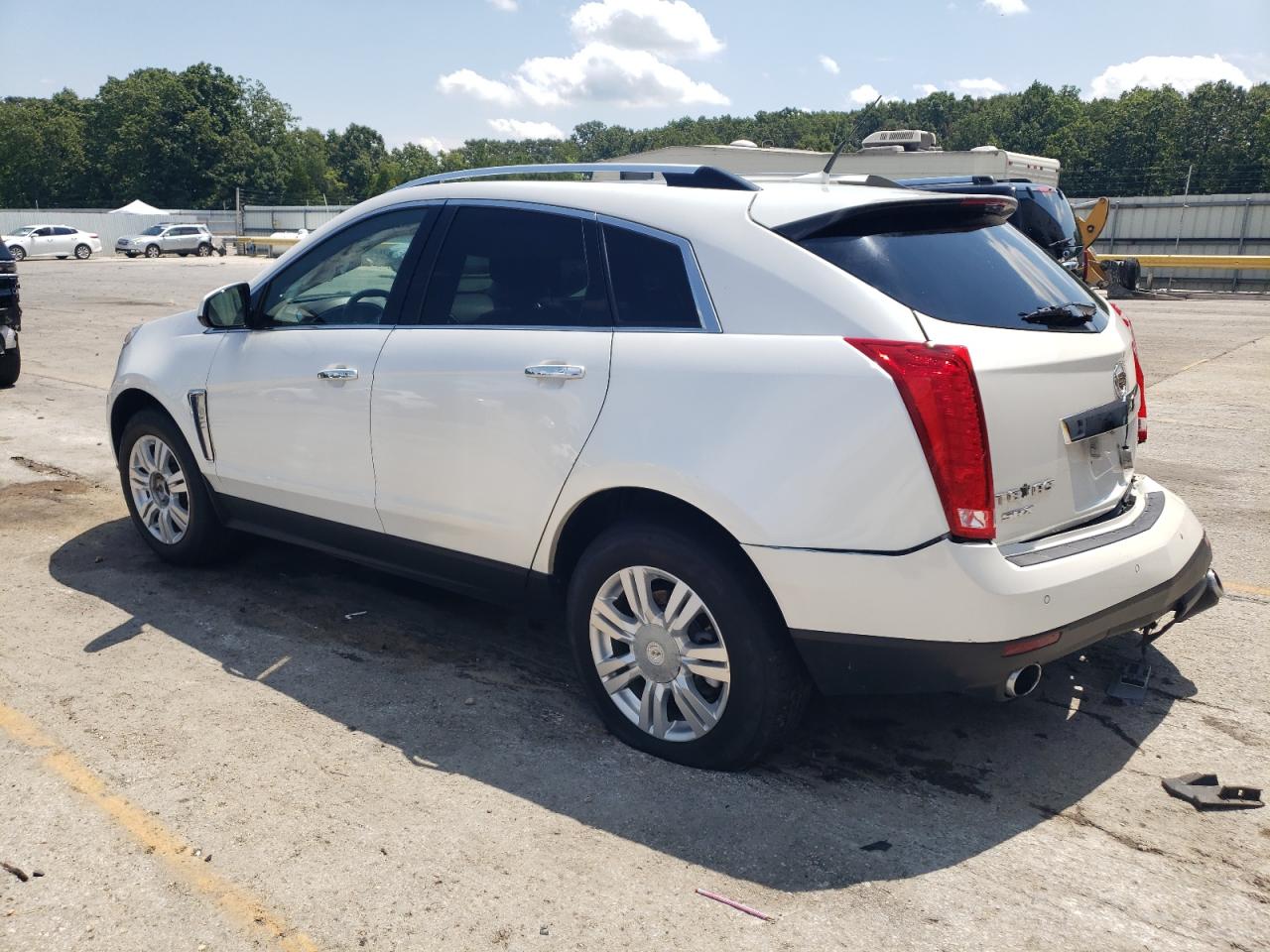2013 Cadillac Srx Luxury Collection White vin: 3GYFNCE39DS630463